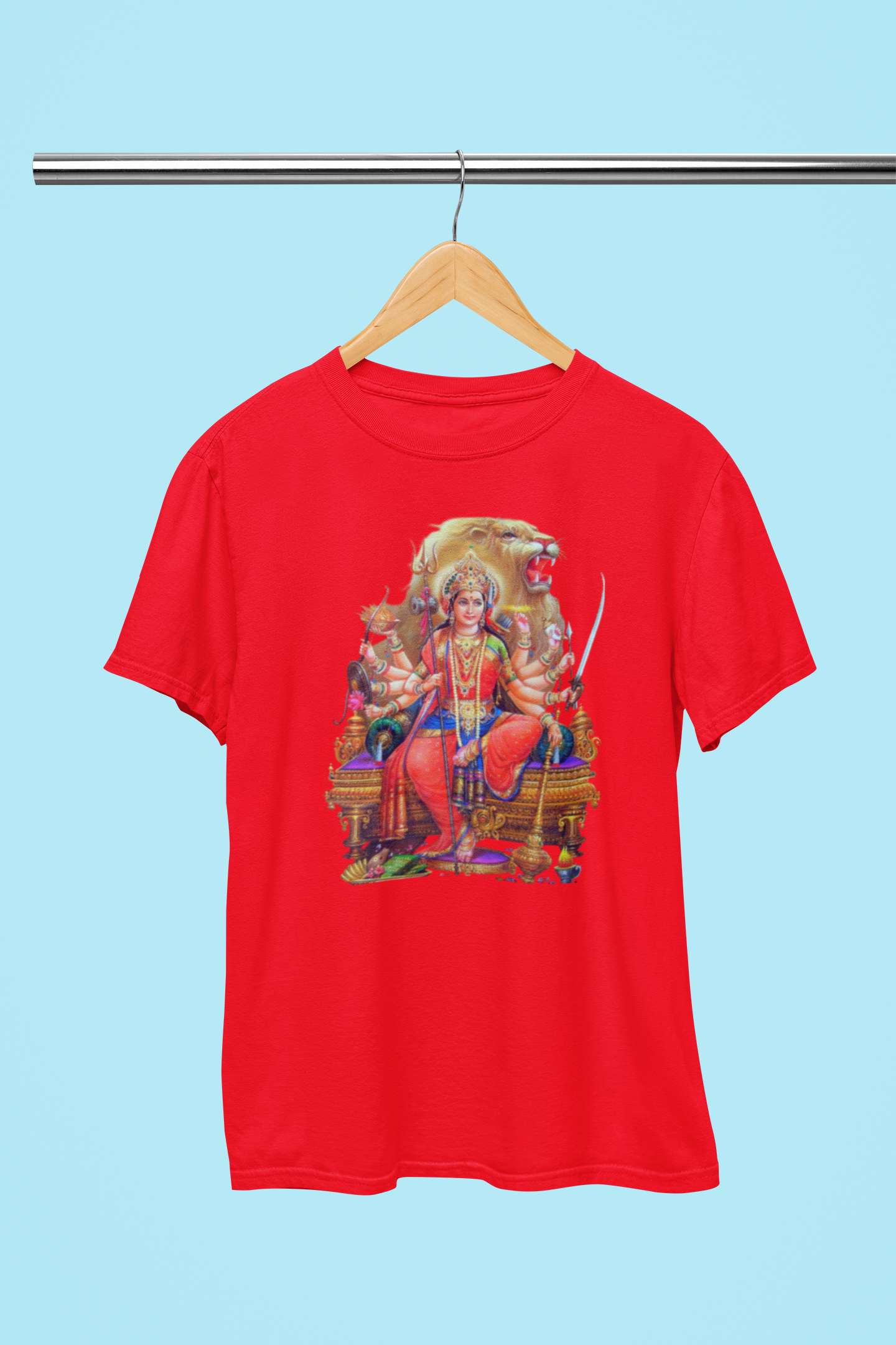 DUSSEHRA MATA LION T-SHIRT
