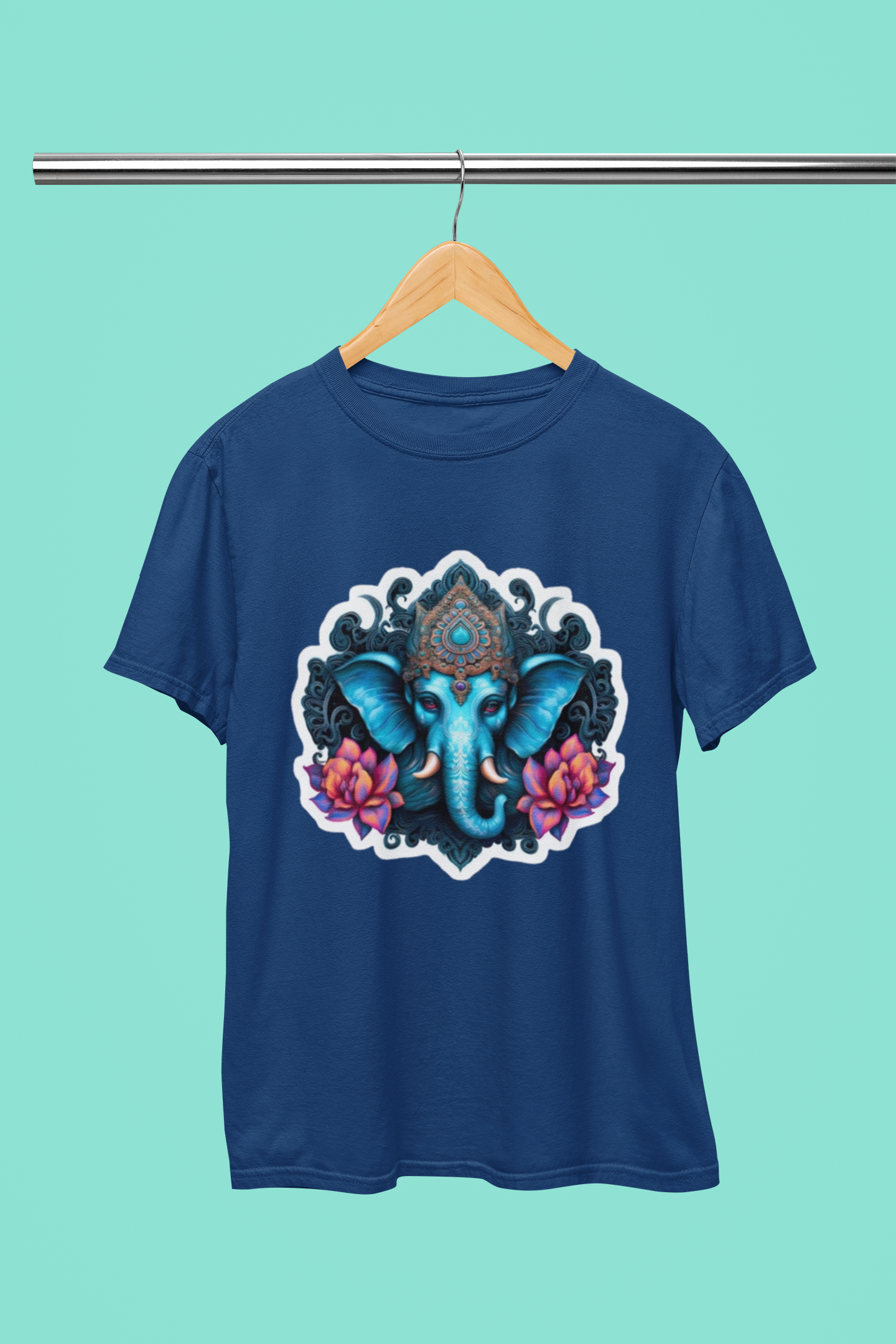 GANESH BLUE GANAPATHI T-SHIRT