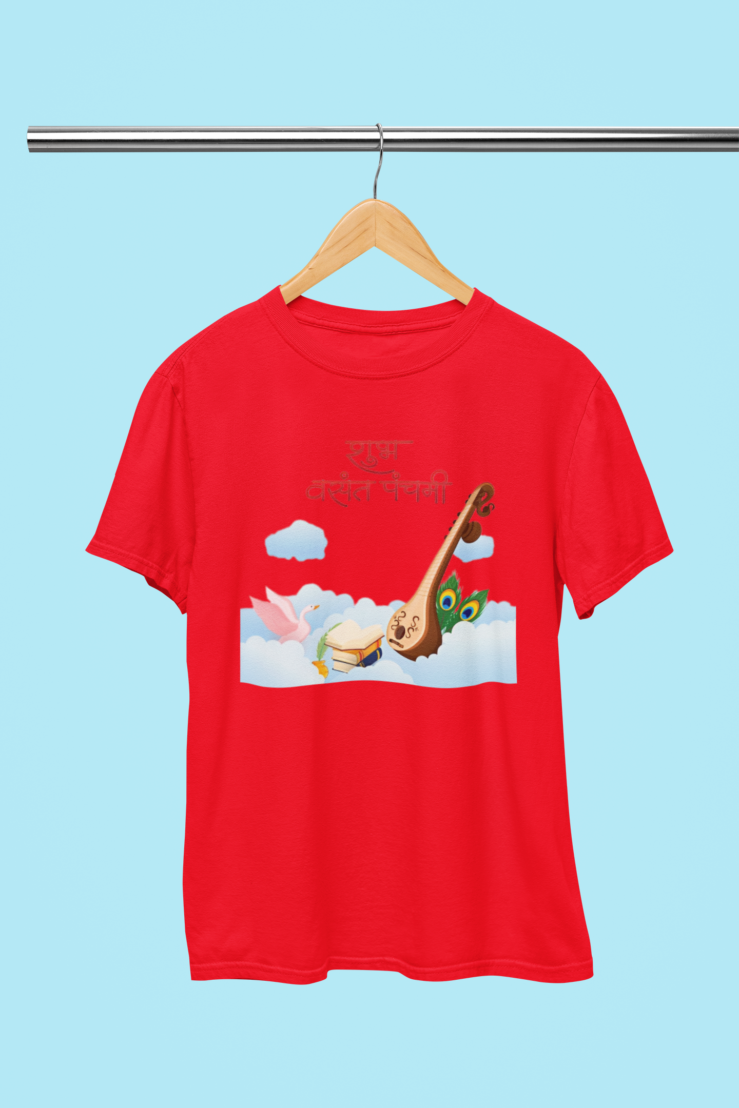 VASANT PANCHAMI CLOUDS T-SHIRT