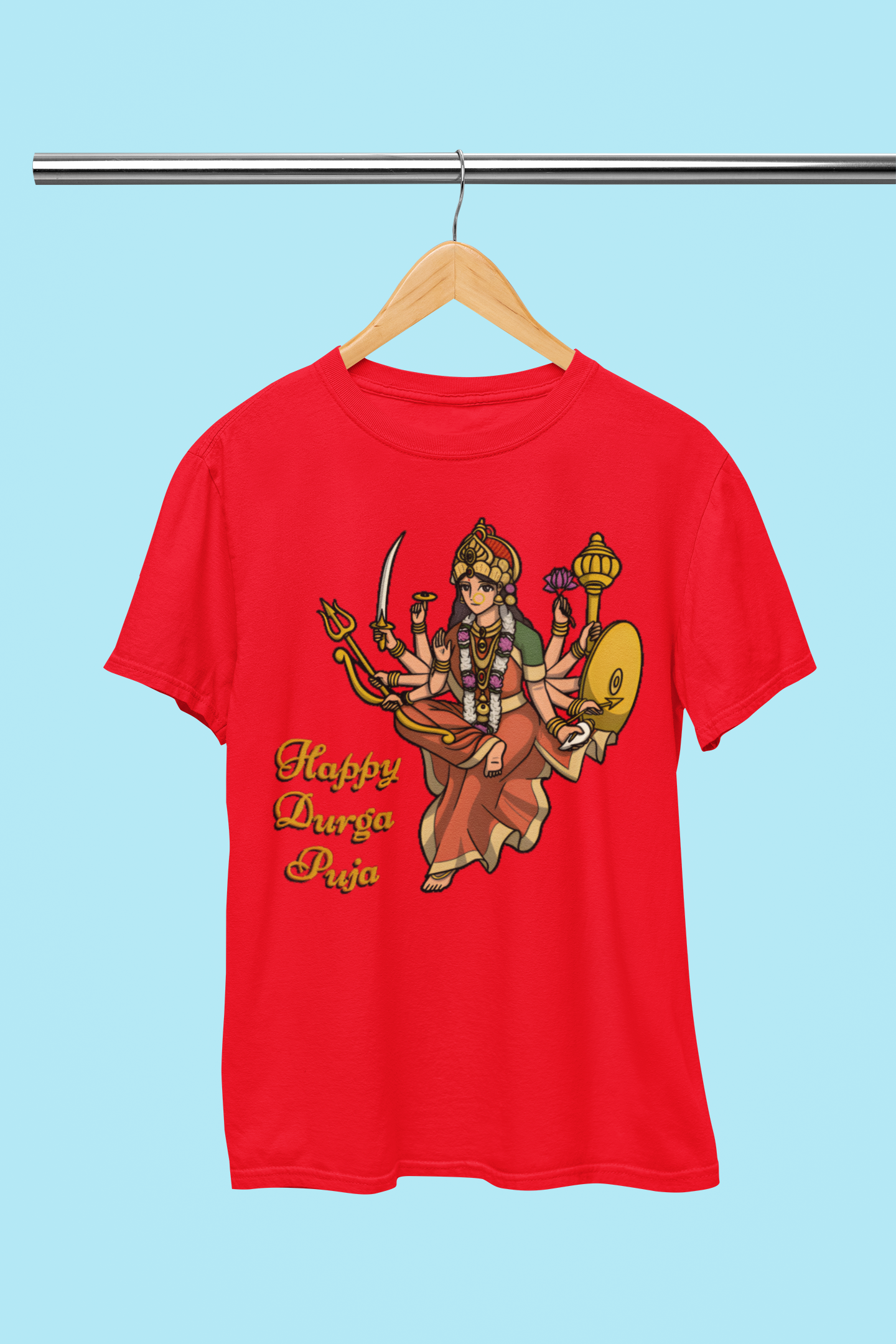 DURGA PUJA MATA T-SHIRT