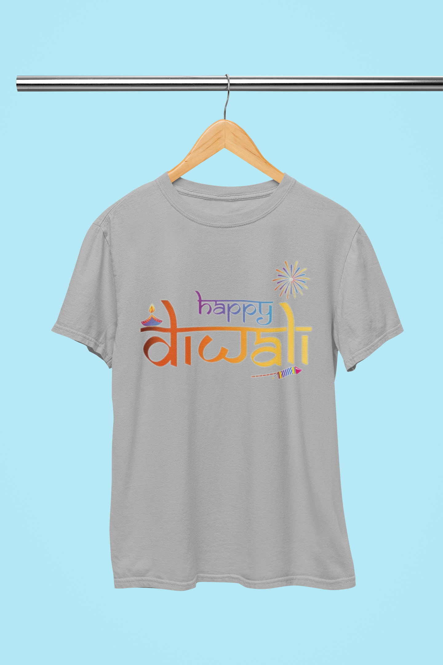 DIWALI COLORFULL T-SHIRT