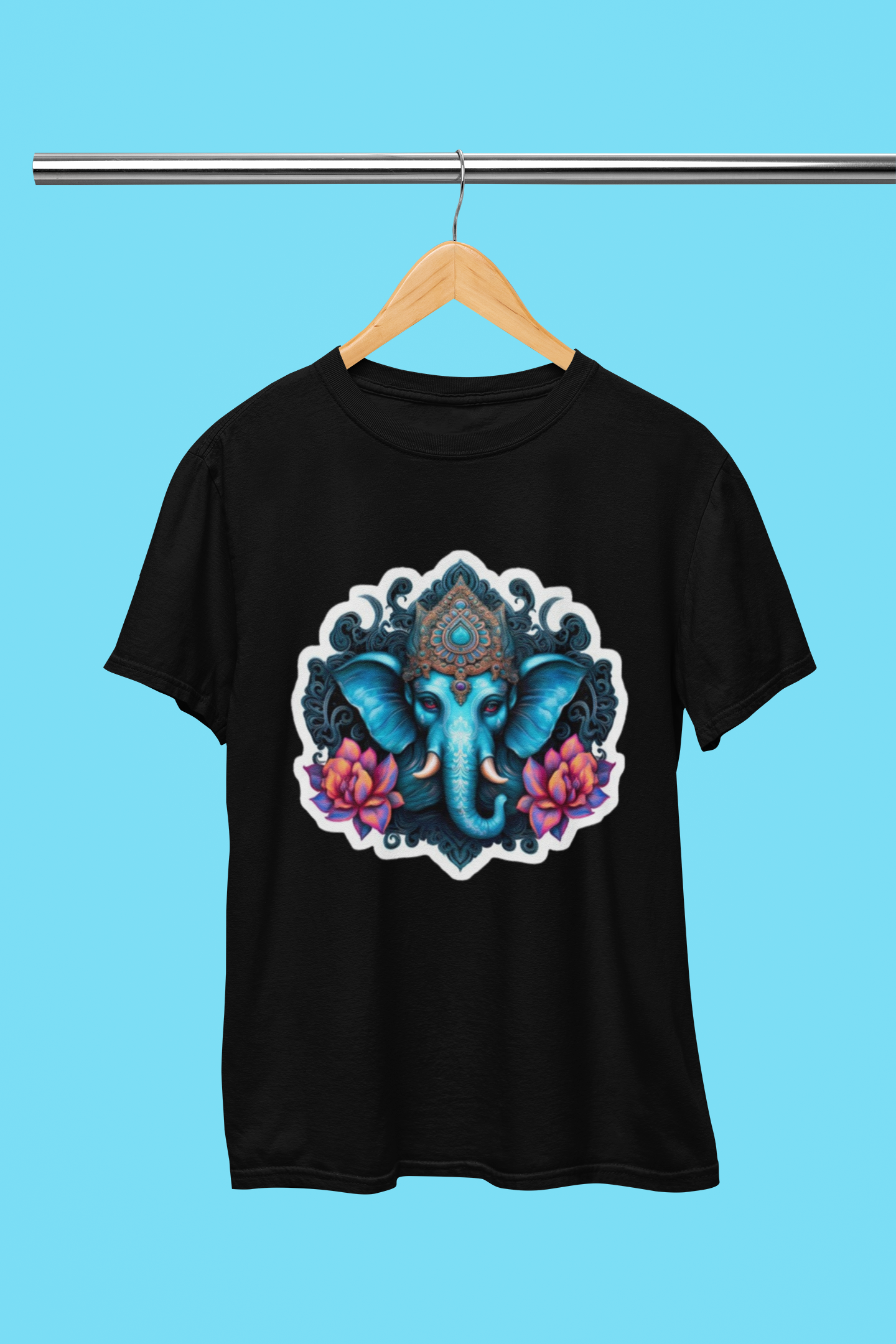 GANESH BLUE GANAPATHI T-SHIRT