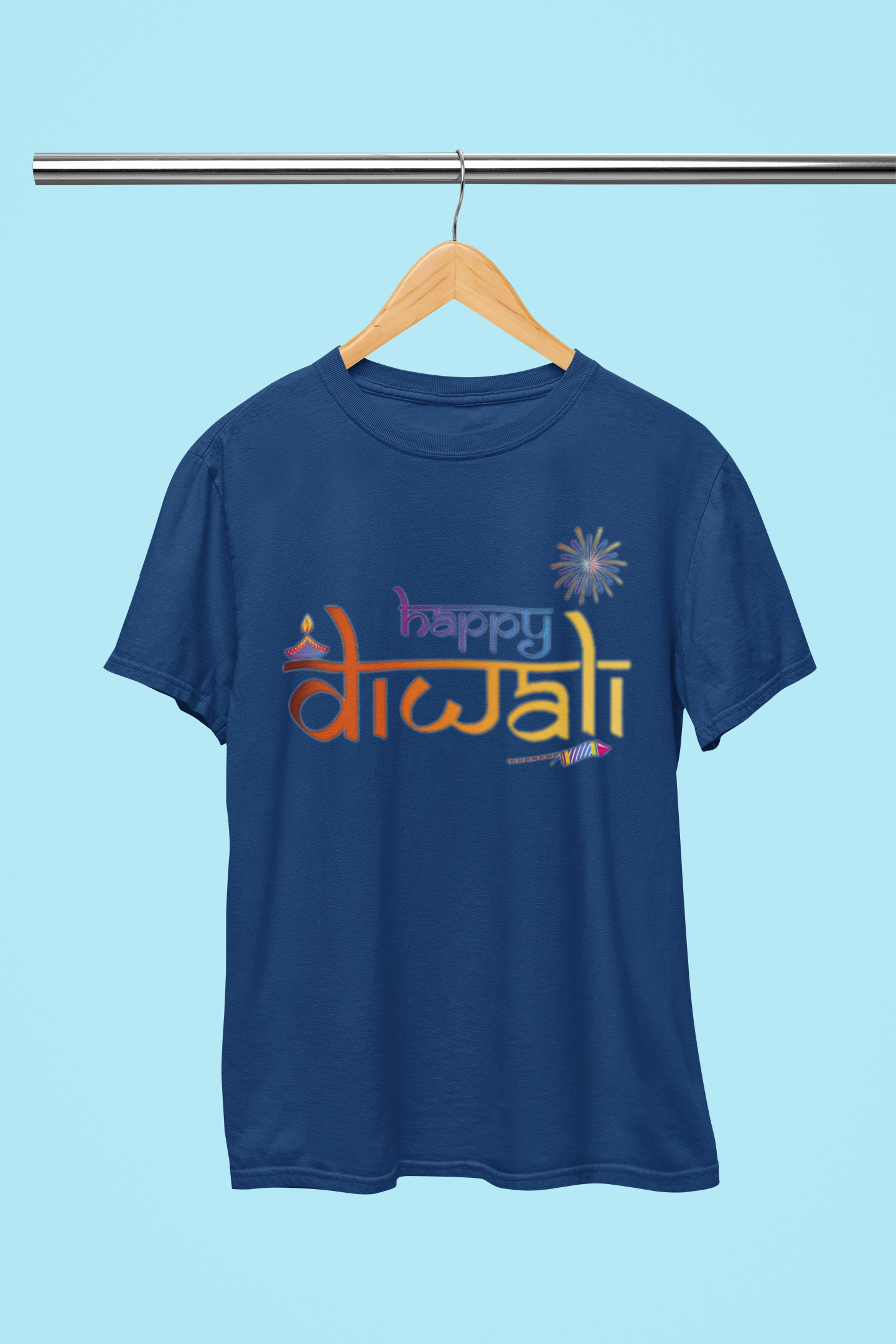 DIWALI COLORFULL T-SHIRT