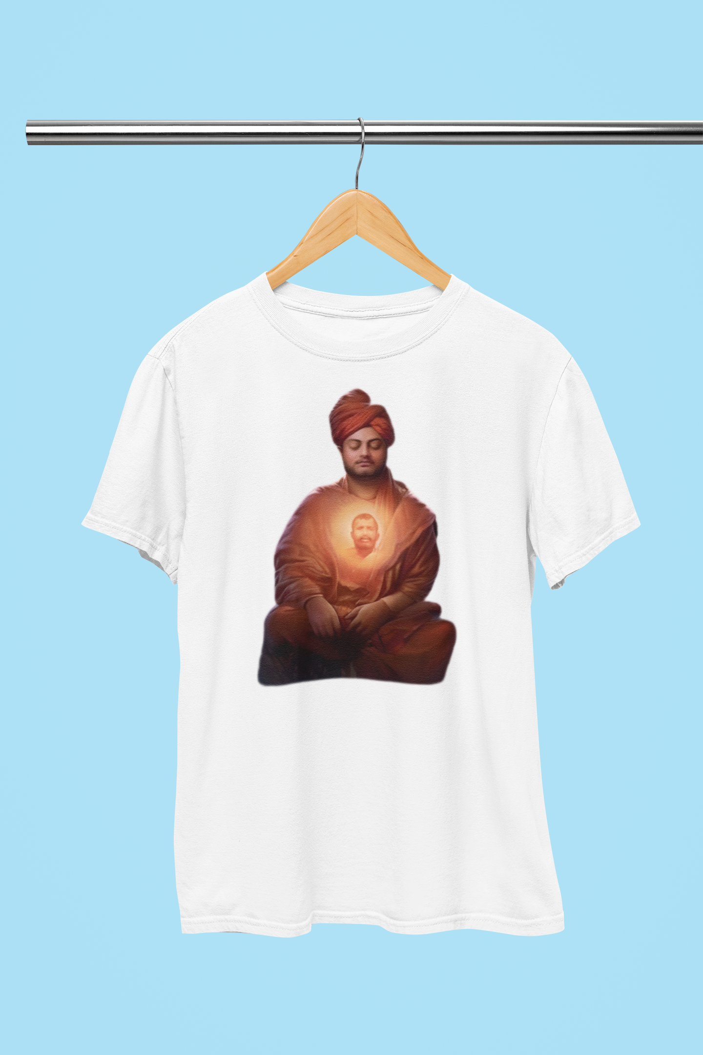 SWAMI VIVEKANANDA PADMASAN T-SHIRT