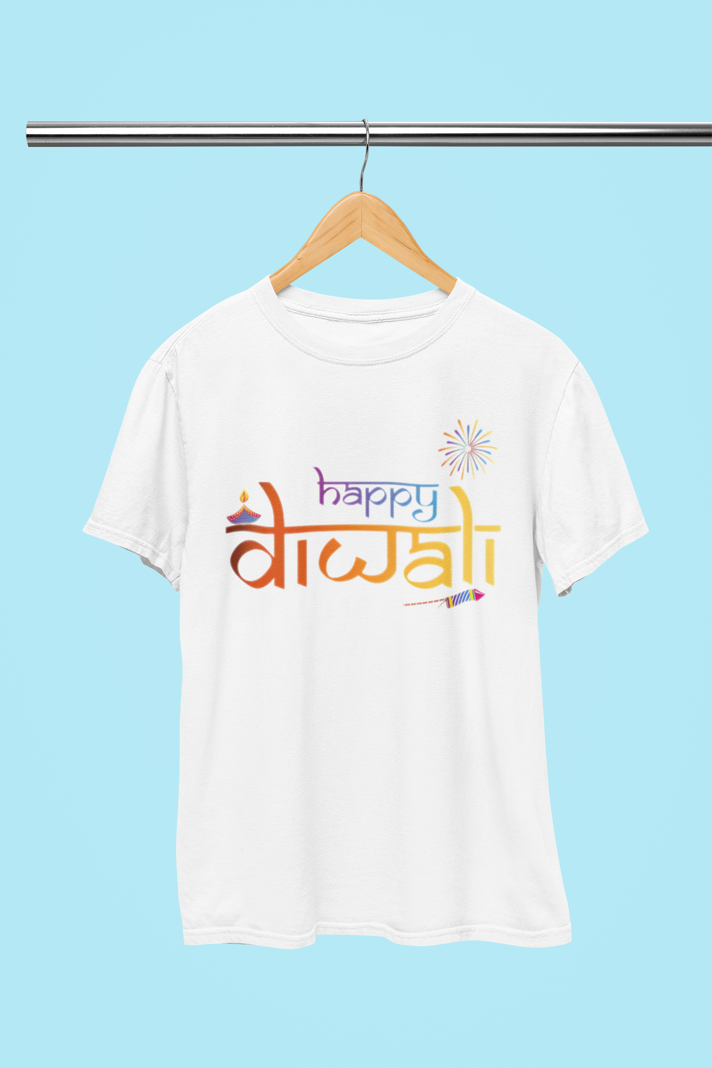 DIWALI COLORFULL T-SHIRT