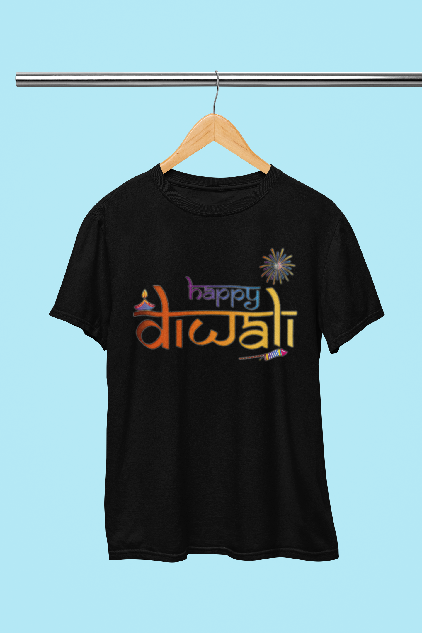 DIWALI COLORFULL T-SHIRT