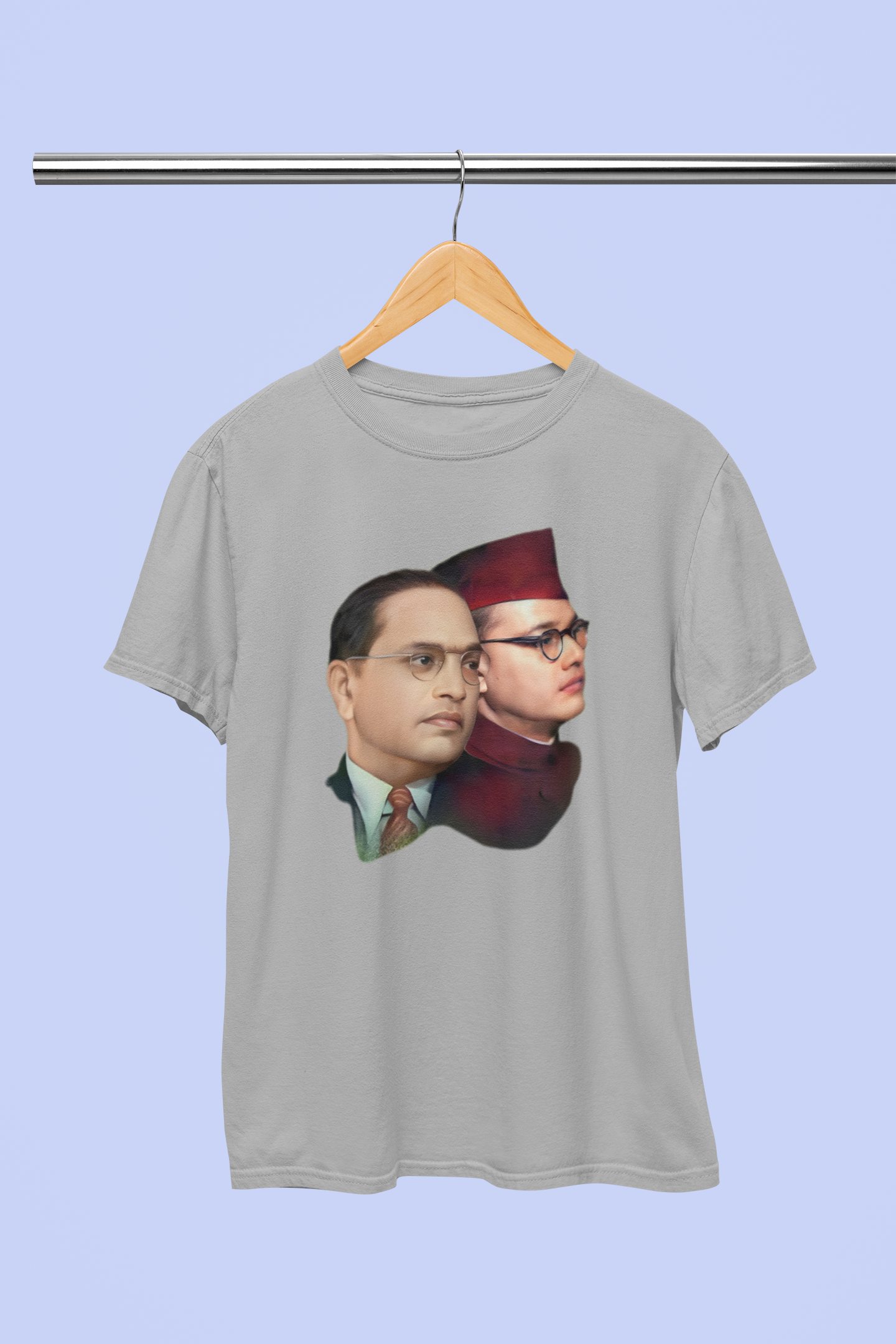 SUBHASH CHANDRA BOSE AND AMBEDKAR T-SHIRT