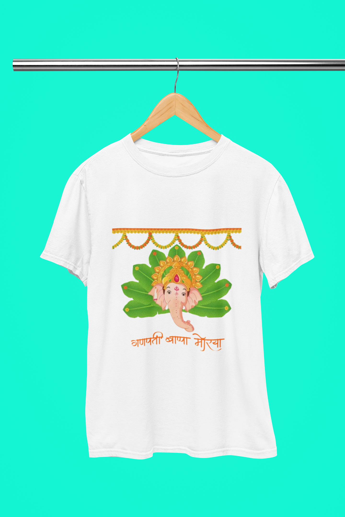 DECORATE GANESH T SHIRT