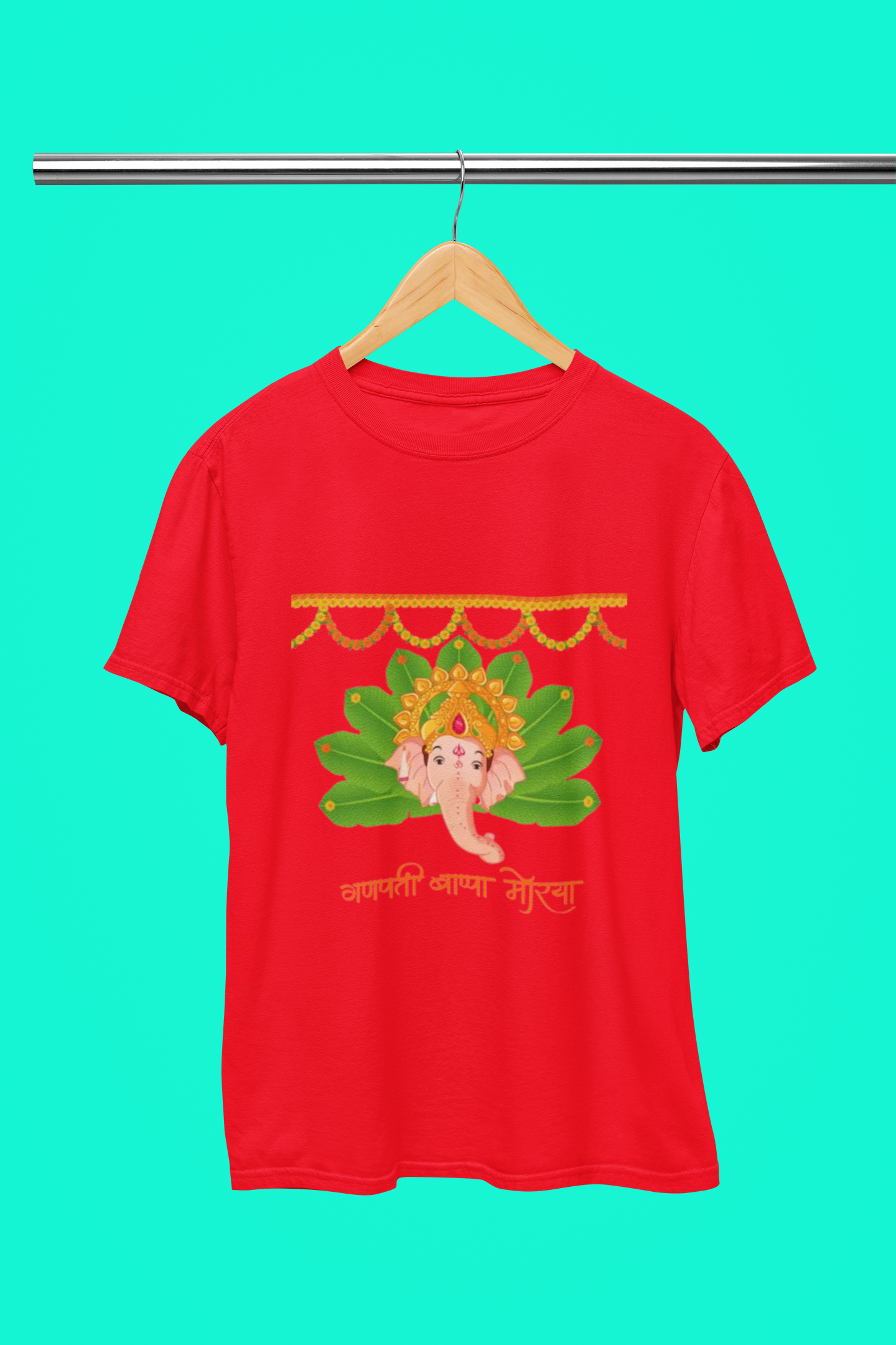 DECORATE GANESH T SHIRT