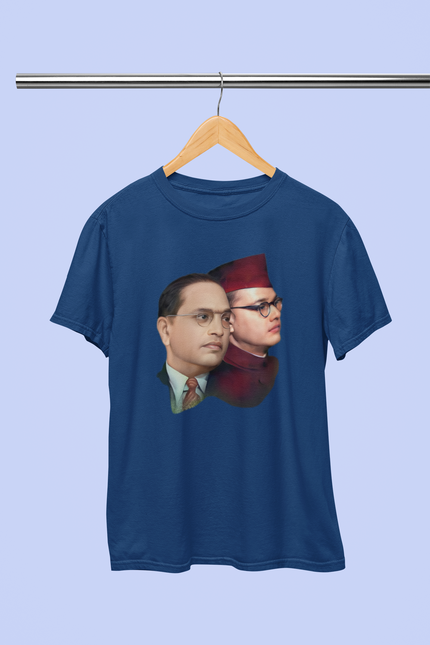 SUBHASH CHANDRA BOSE AND AMBEDKAR T-SHIRT