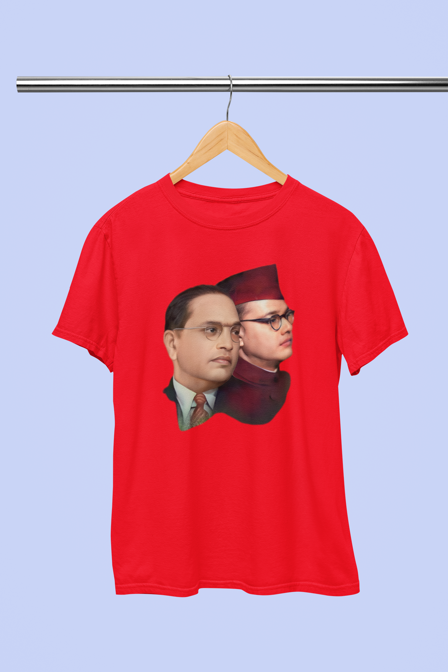 SUBHASH CHANDRA BOSE AND AMBEDKAR T-SHIRT