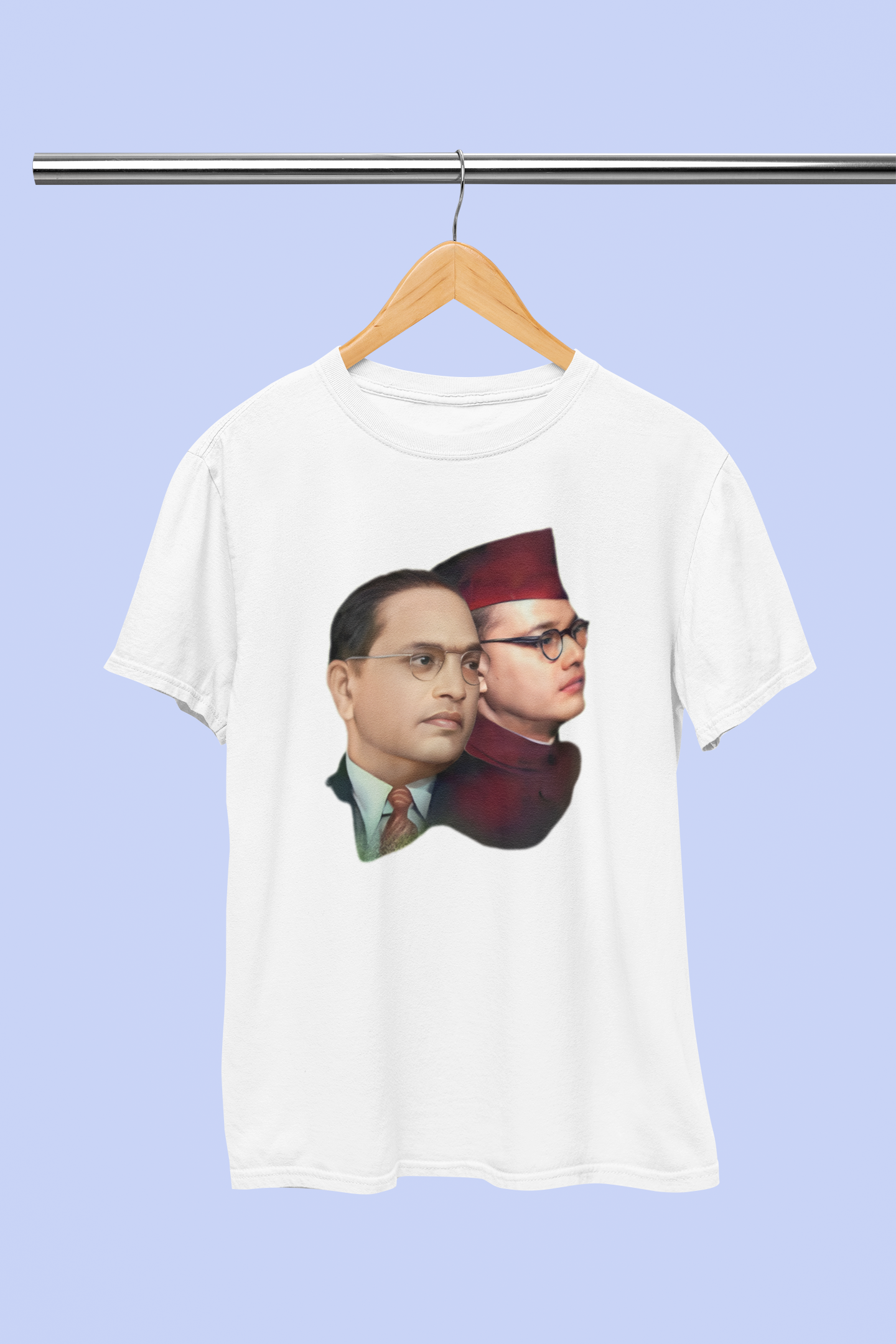 SUBHASH CHANDRA BOSE AND AMBEDKAR T-SHIRT