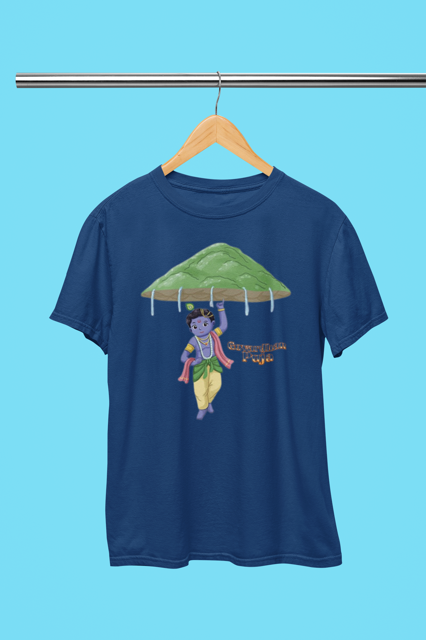 GOVARDHAN PUJA BAL KRISHNA T-SHIRT