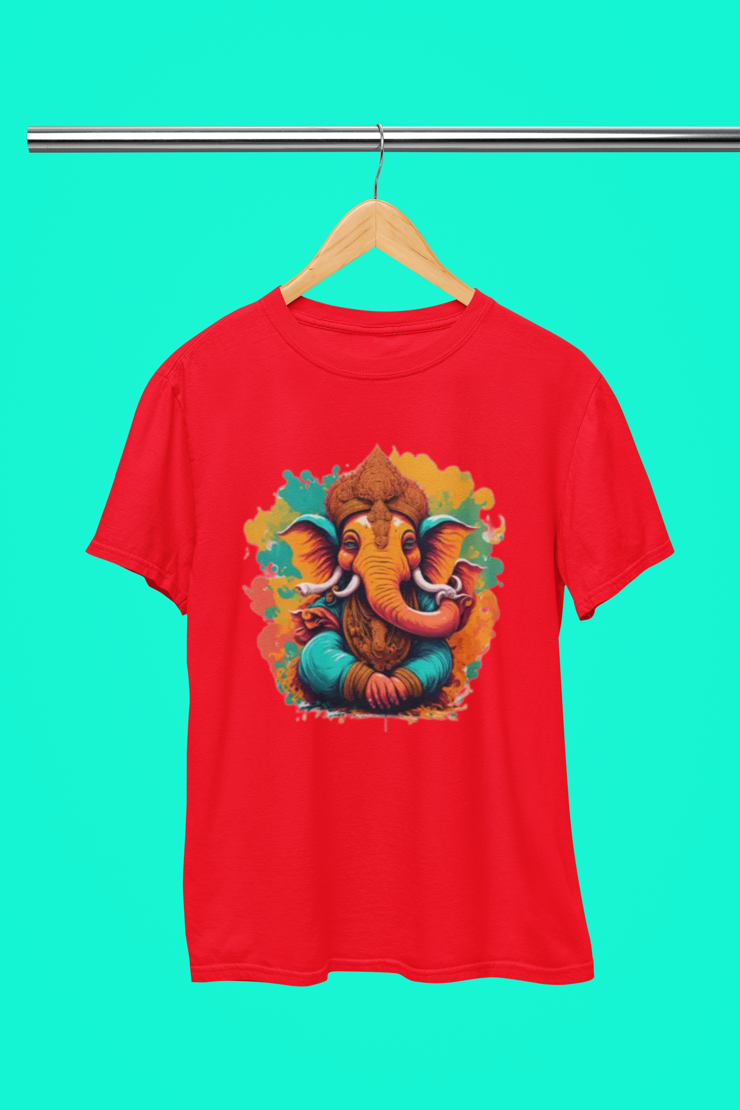 GANESH PIC T SHIRT