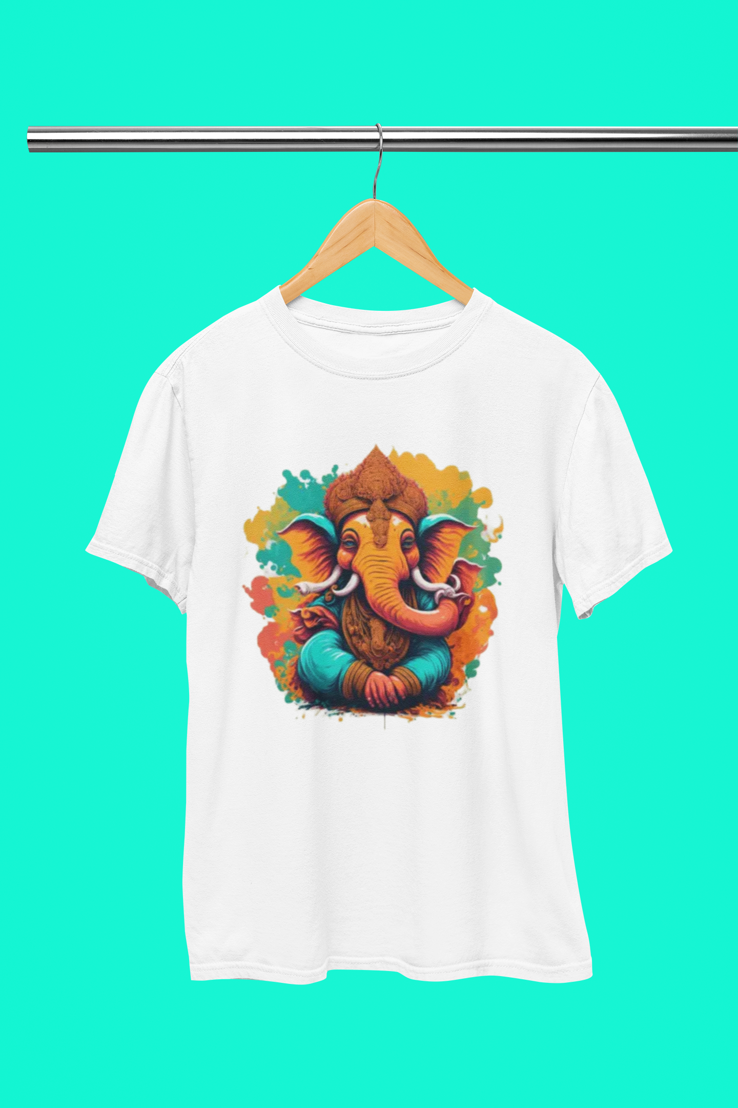 GANESH PIC T SHIRT