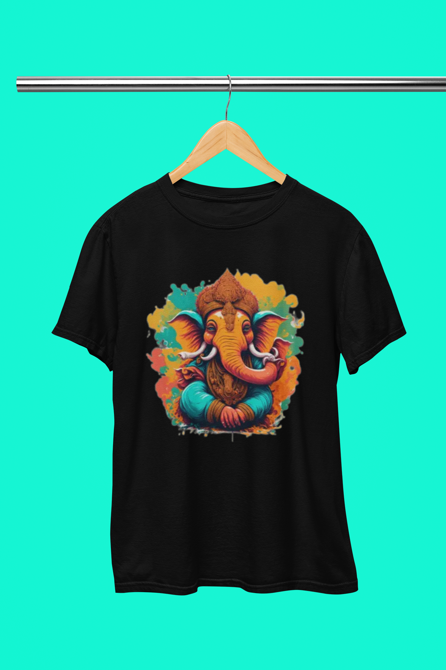 GANESH PIC T SHIRT