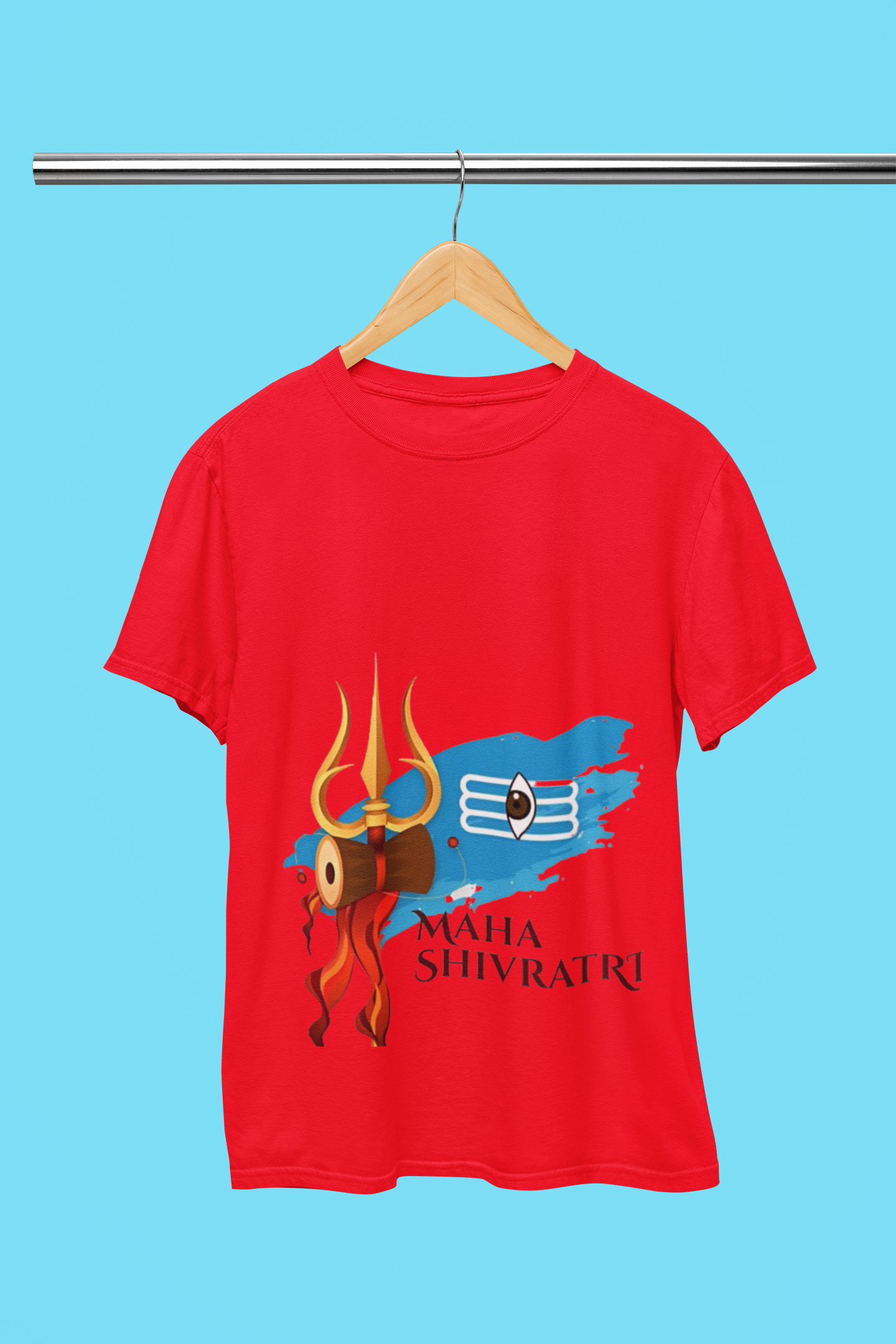 Maha Shivaratri Trishul T-Shirt