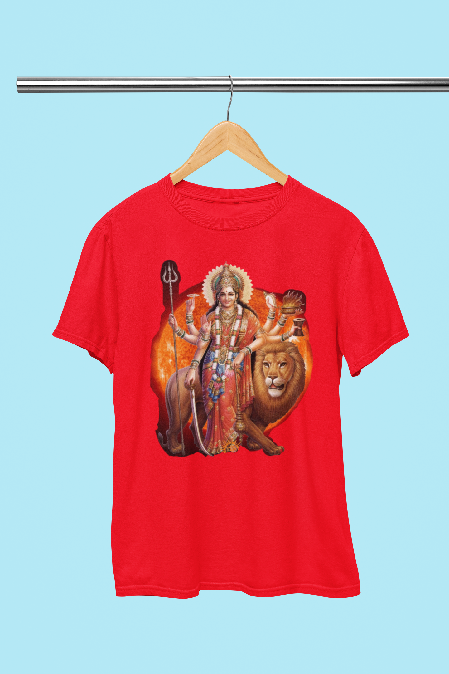 VIJADASHAMI MATA FIRE T-SHIRT