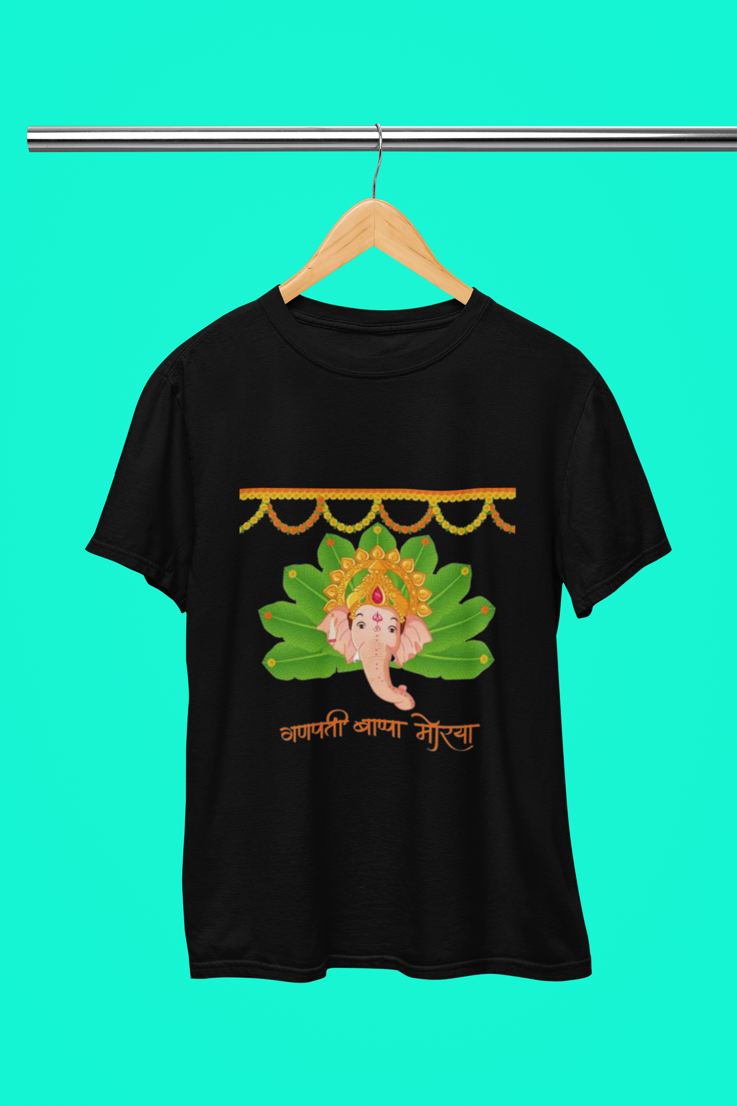 DECORATE GANESH T SHIRT