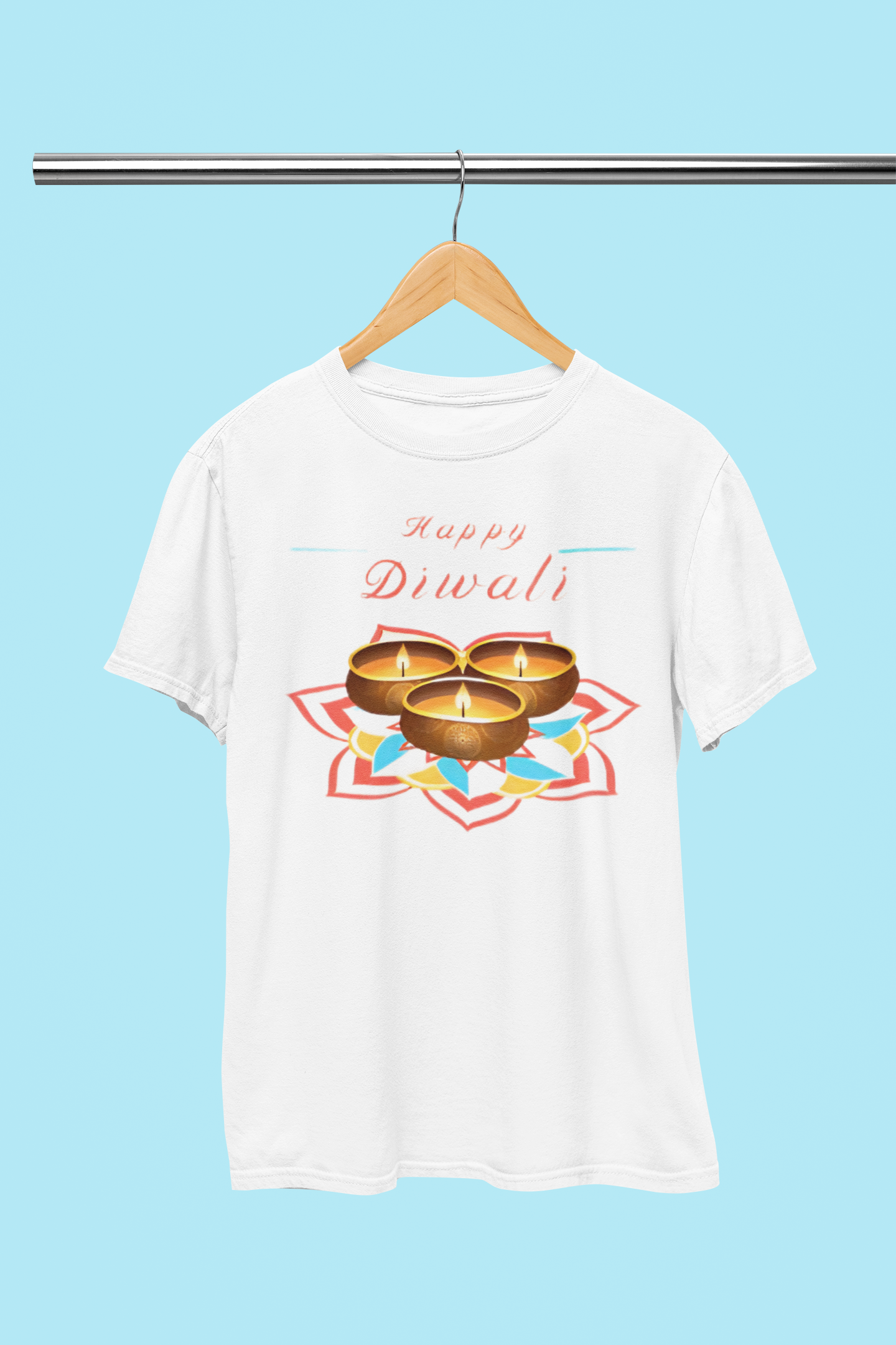 DIWALI HAPPY DIWALI T-SHIRT