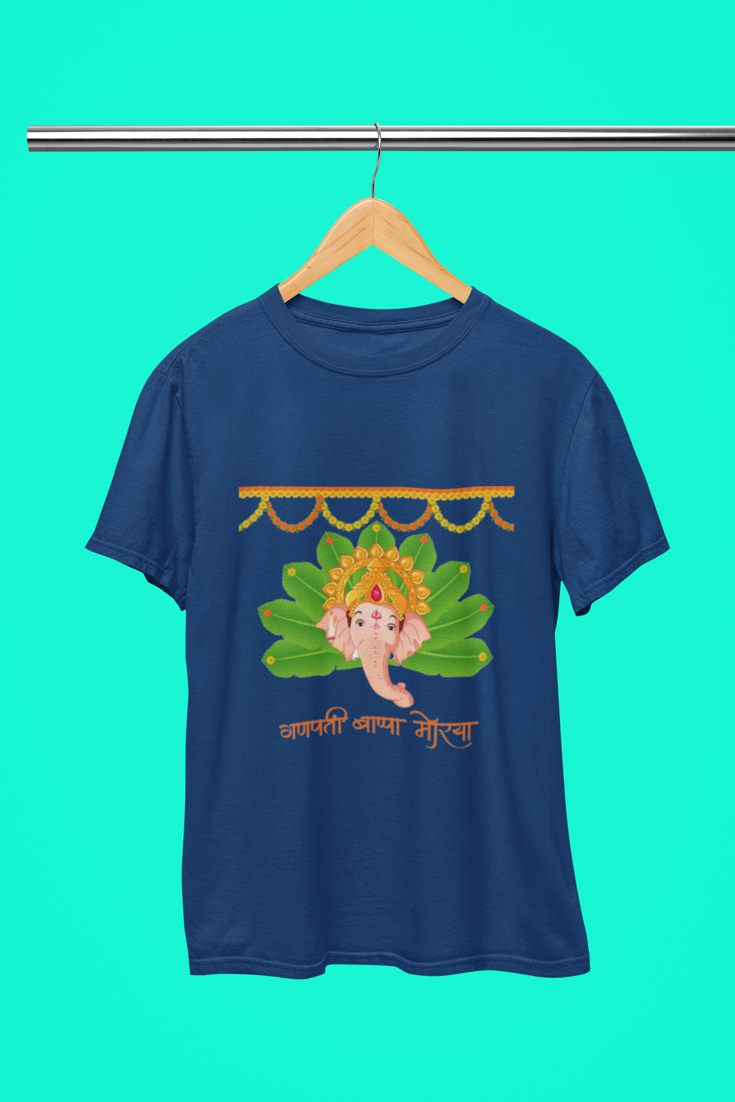 DECORATE GANESH T SHIRT