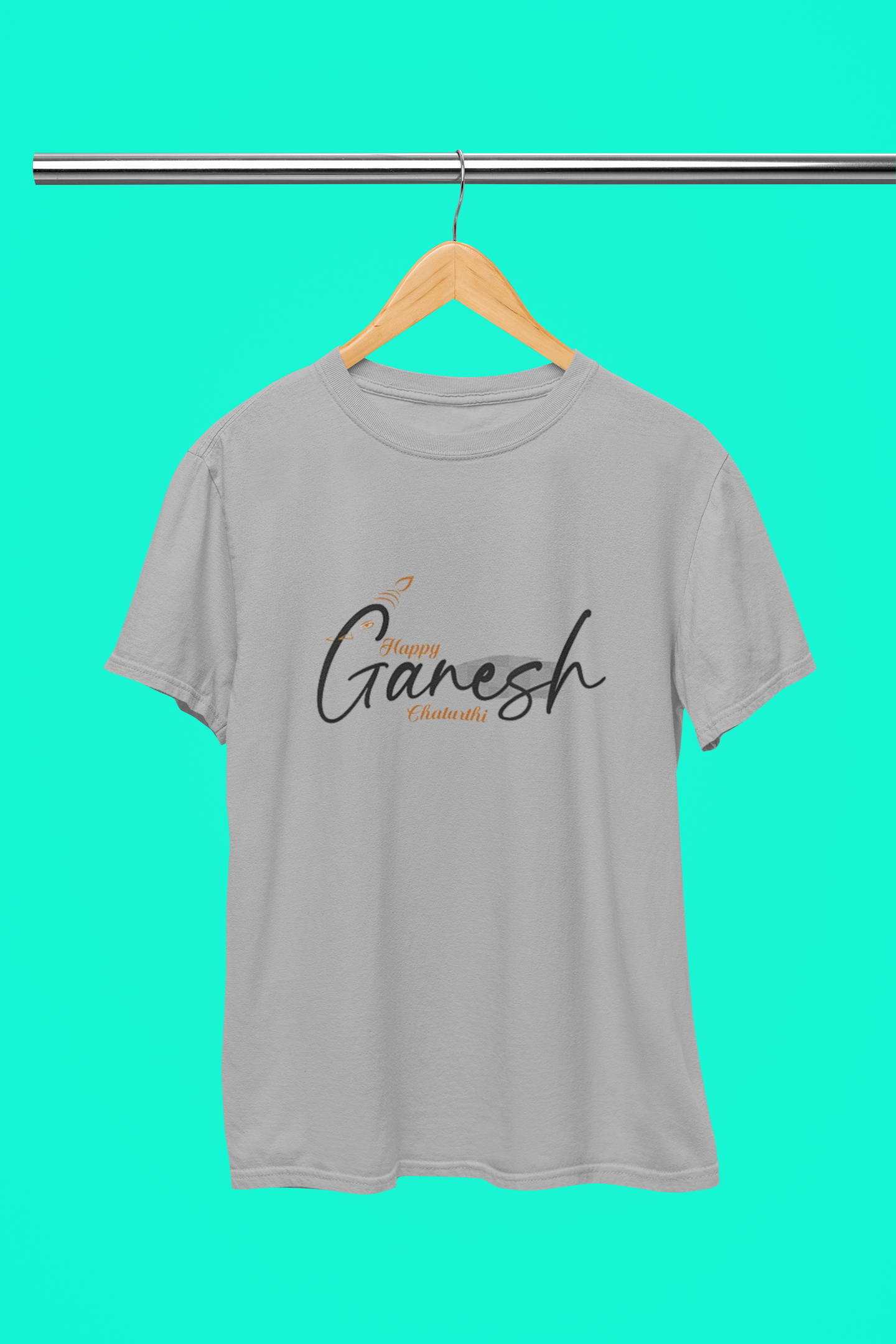 GANAPATHI ENGLISH ART T SHIRT