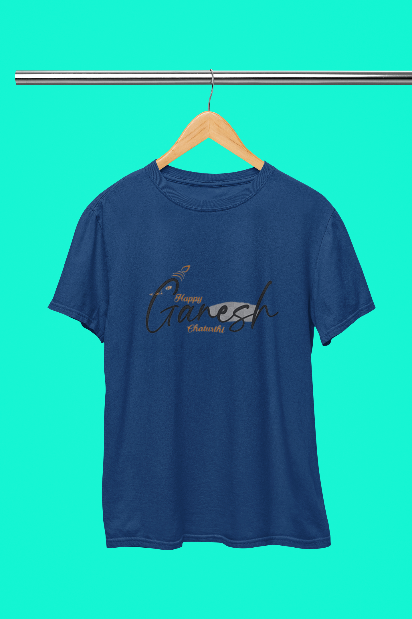 GANAPATHI ENGLISH ART T SHIRT