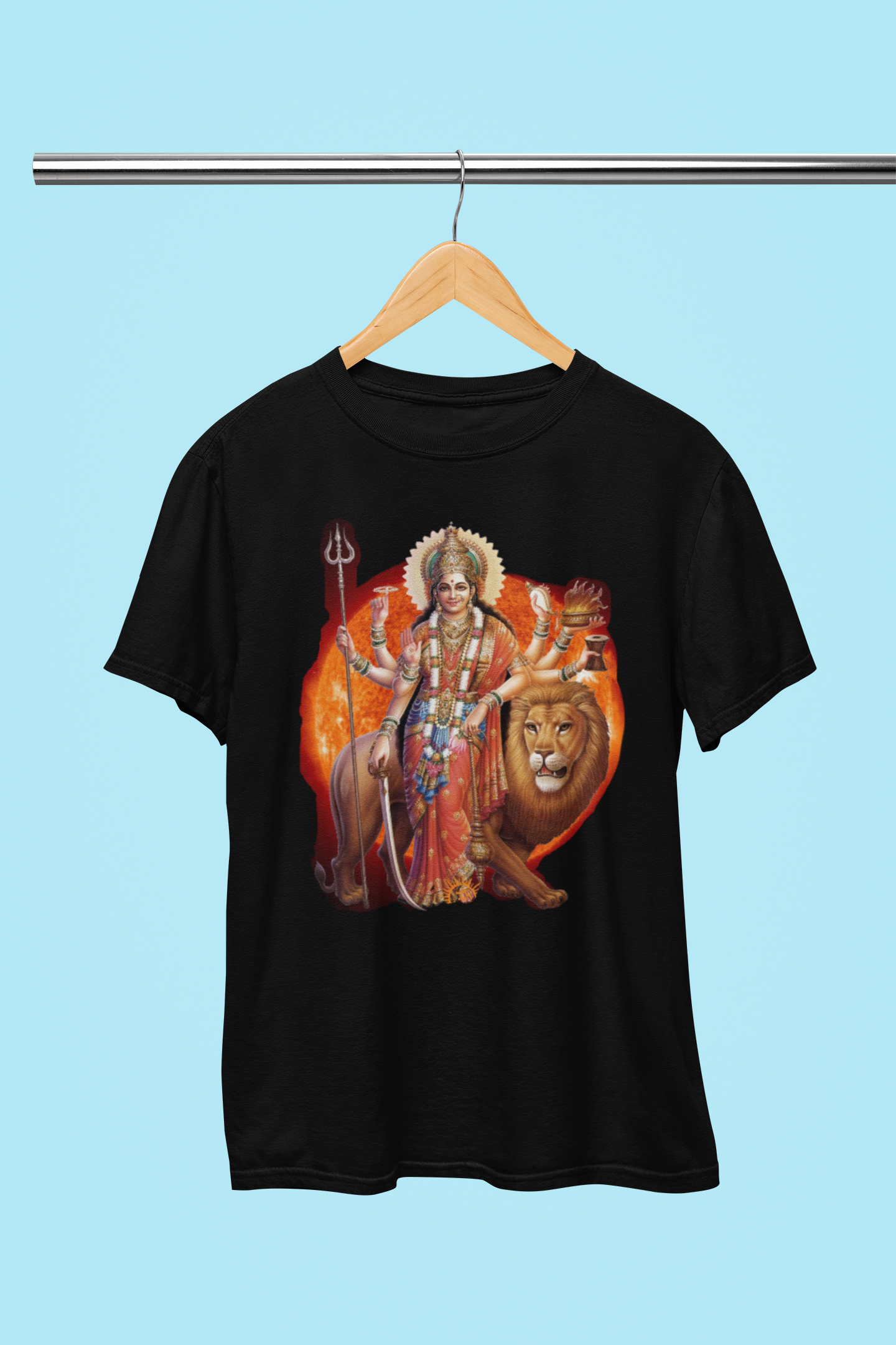 VIJADASHAMI MATA FIRE T-SHIRT