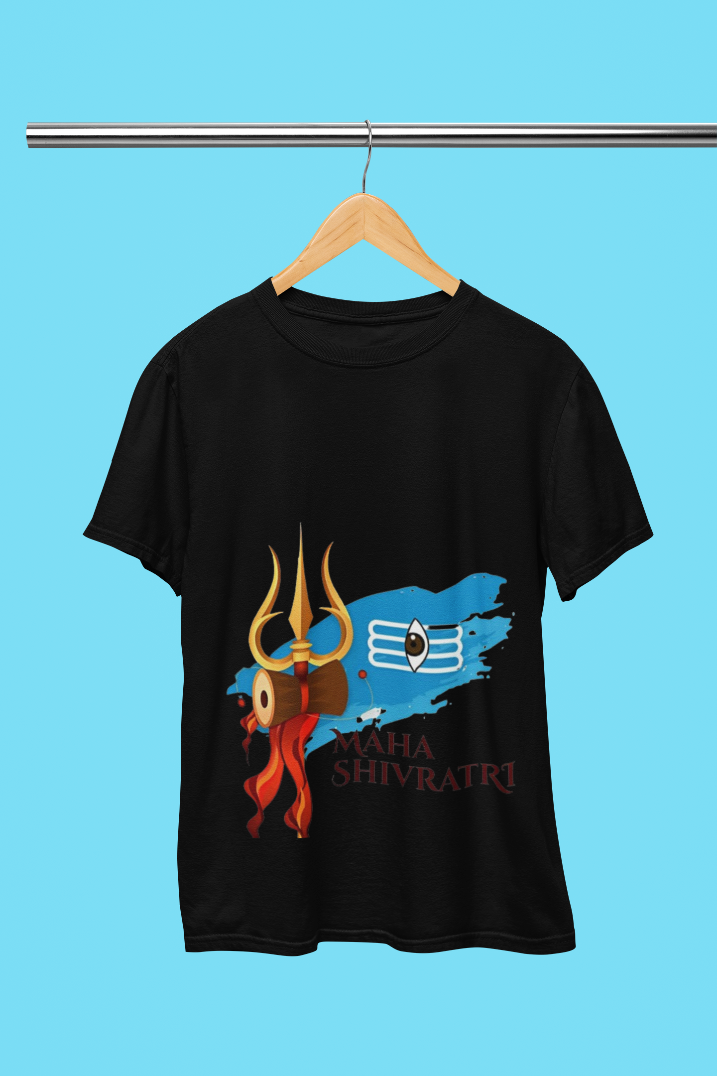 Maha Shivaratri Trishul T-Shirt