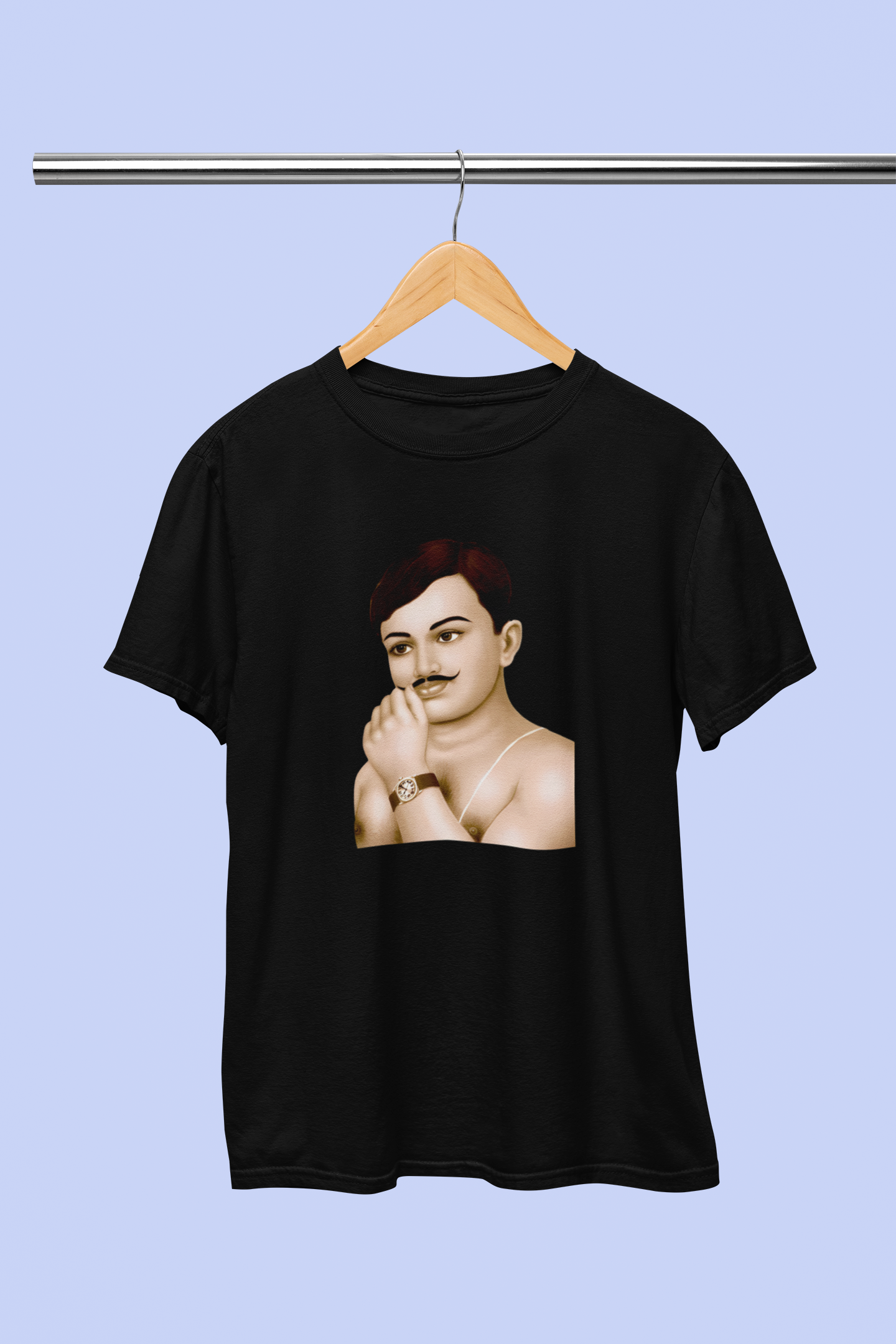 CHANDRA SHEKAR AZAD PIC T-SHIRT