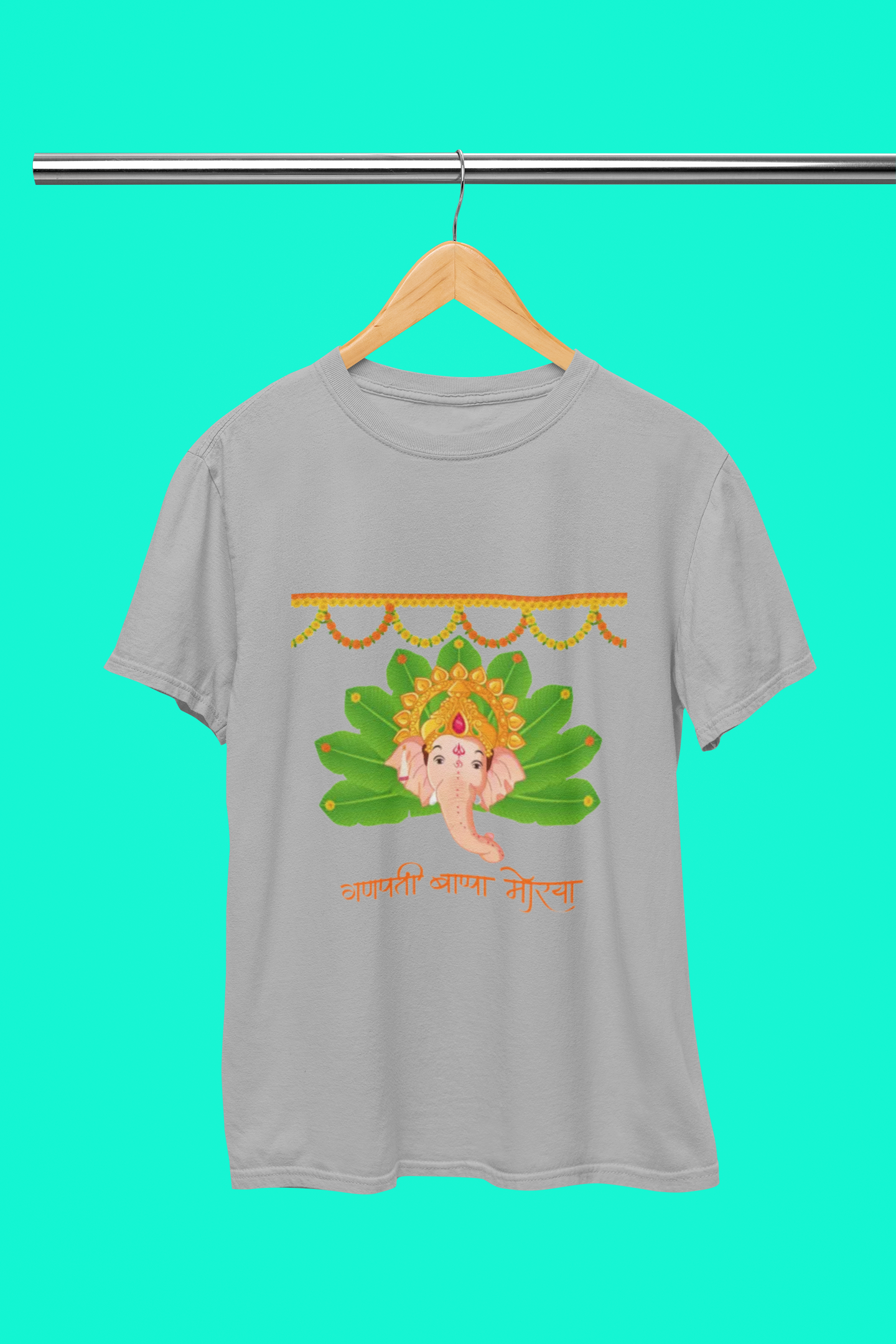 DECORATE GANESH T SHIRT
