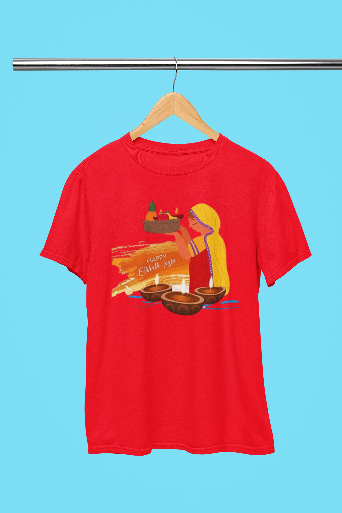 CHHATH PUJA BEAUTIFUL3 T-SHIRT