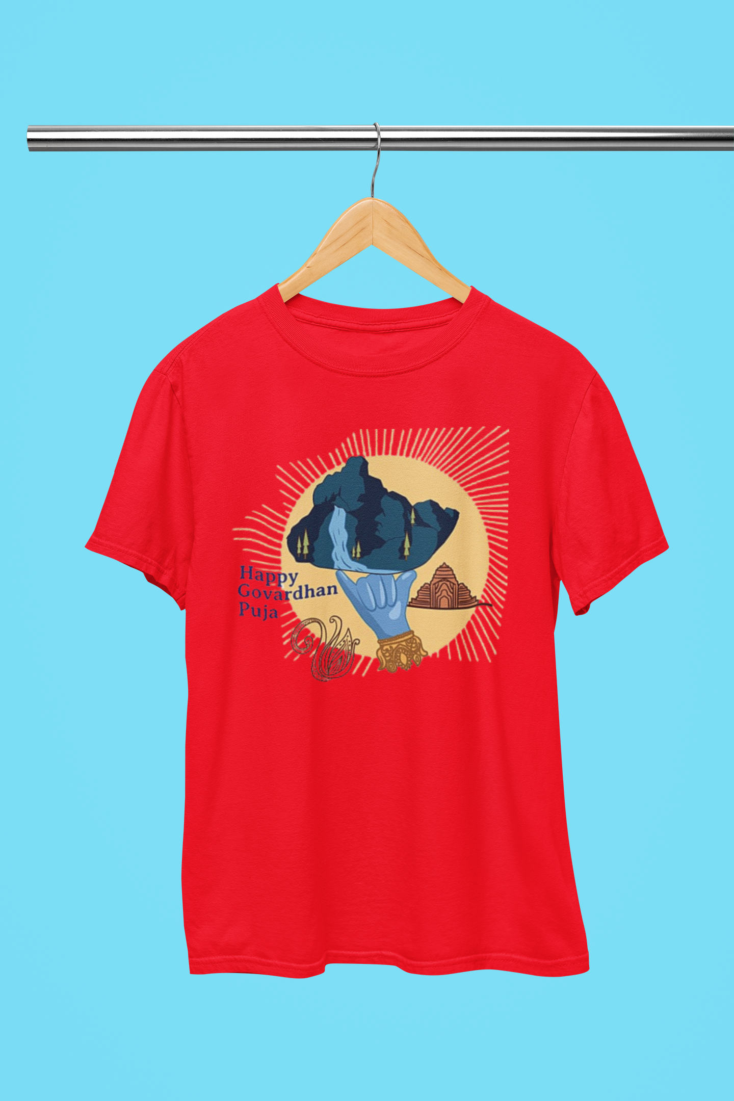 GOVARDHAN PUJA SUPER T-SHIRT