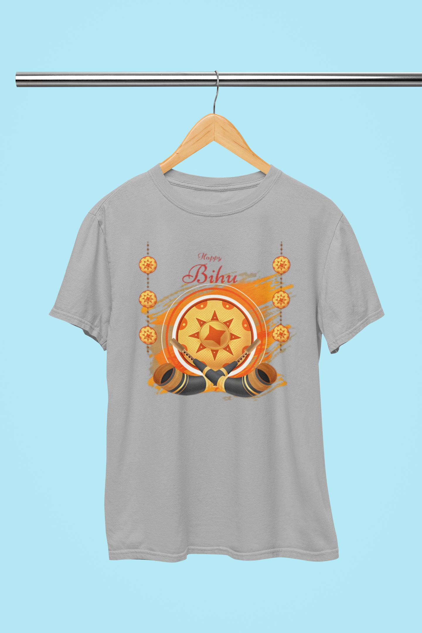 HAPPY RONGALI BIHU SUPER T-SHIRT