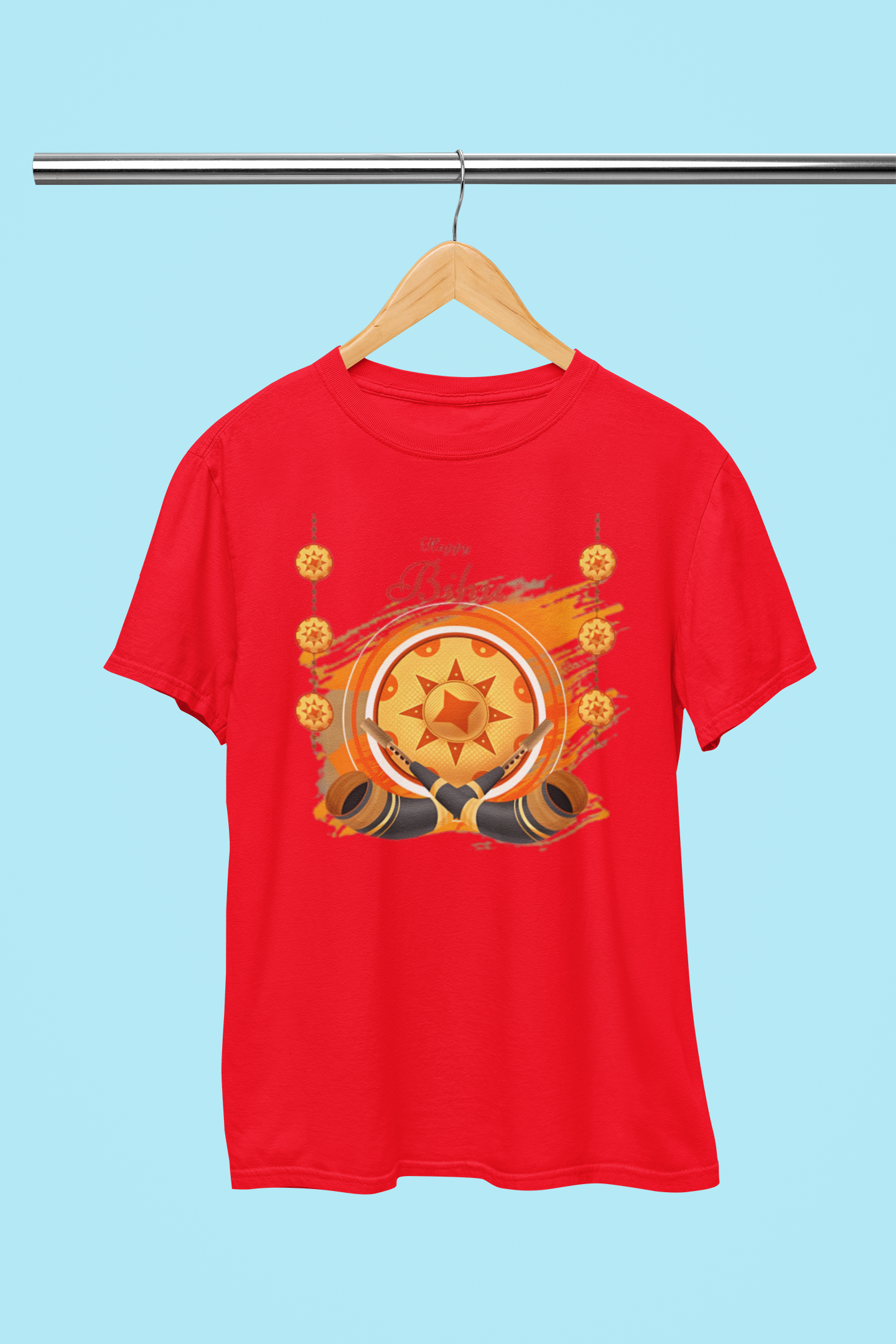 HAPPY RONGALI BIHU SUPER T-SHIRT