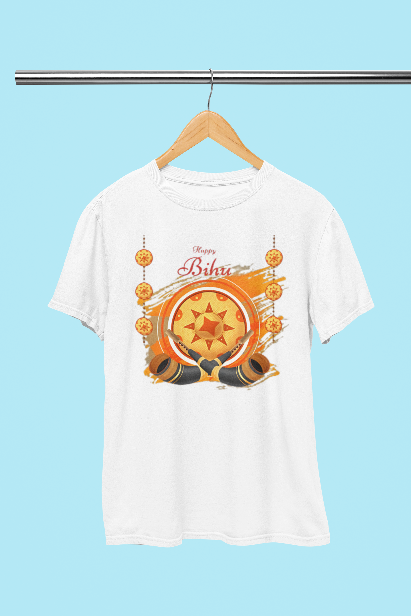 HAPPY RONGALI BIHU SUPER T-SHIRT