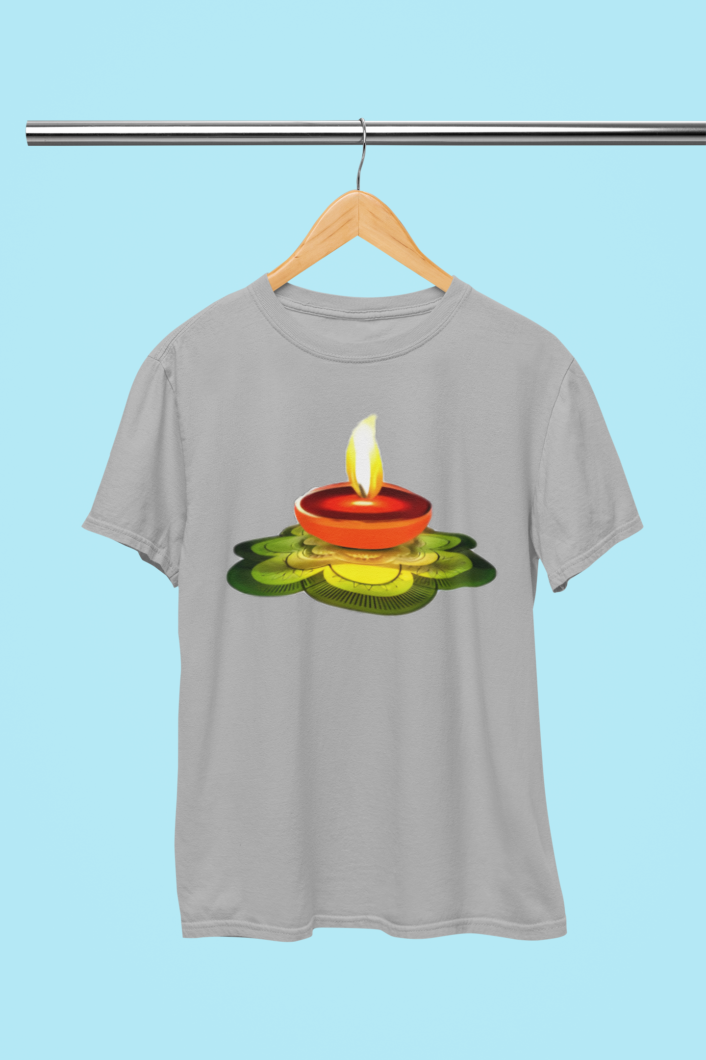 DIWALI LAMP T-SHIRT