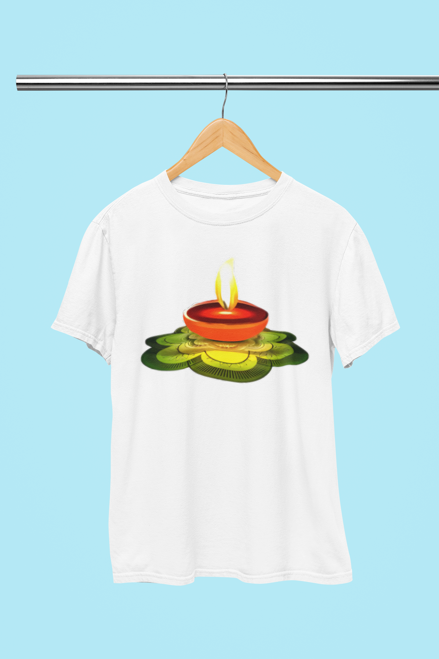 DIWALI LAMP T-SHIRT