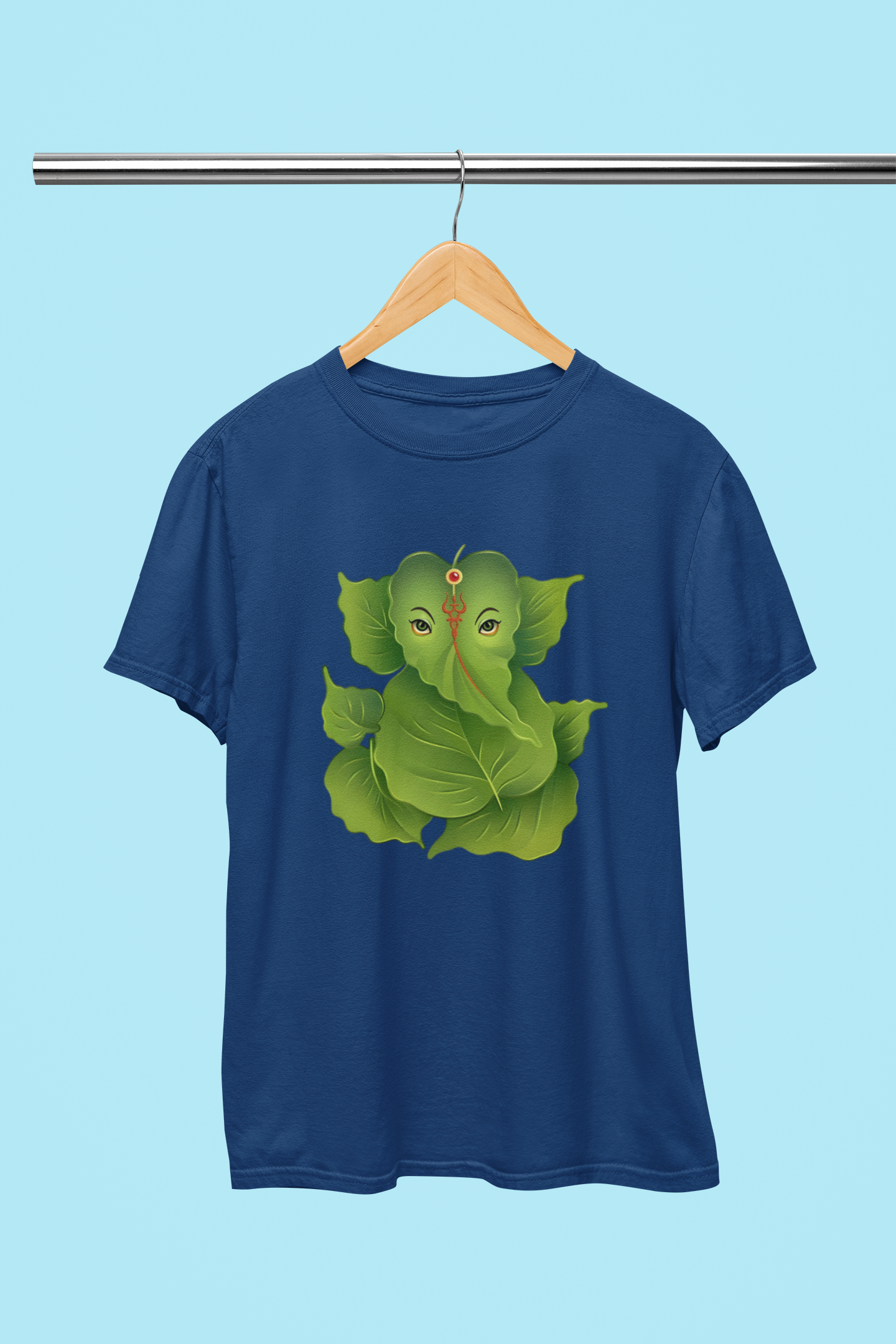 GANESH CHATURTHI GREEN T-SHIRT