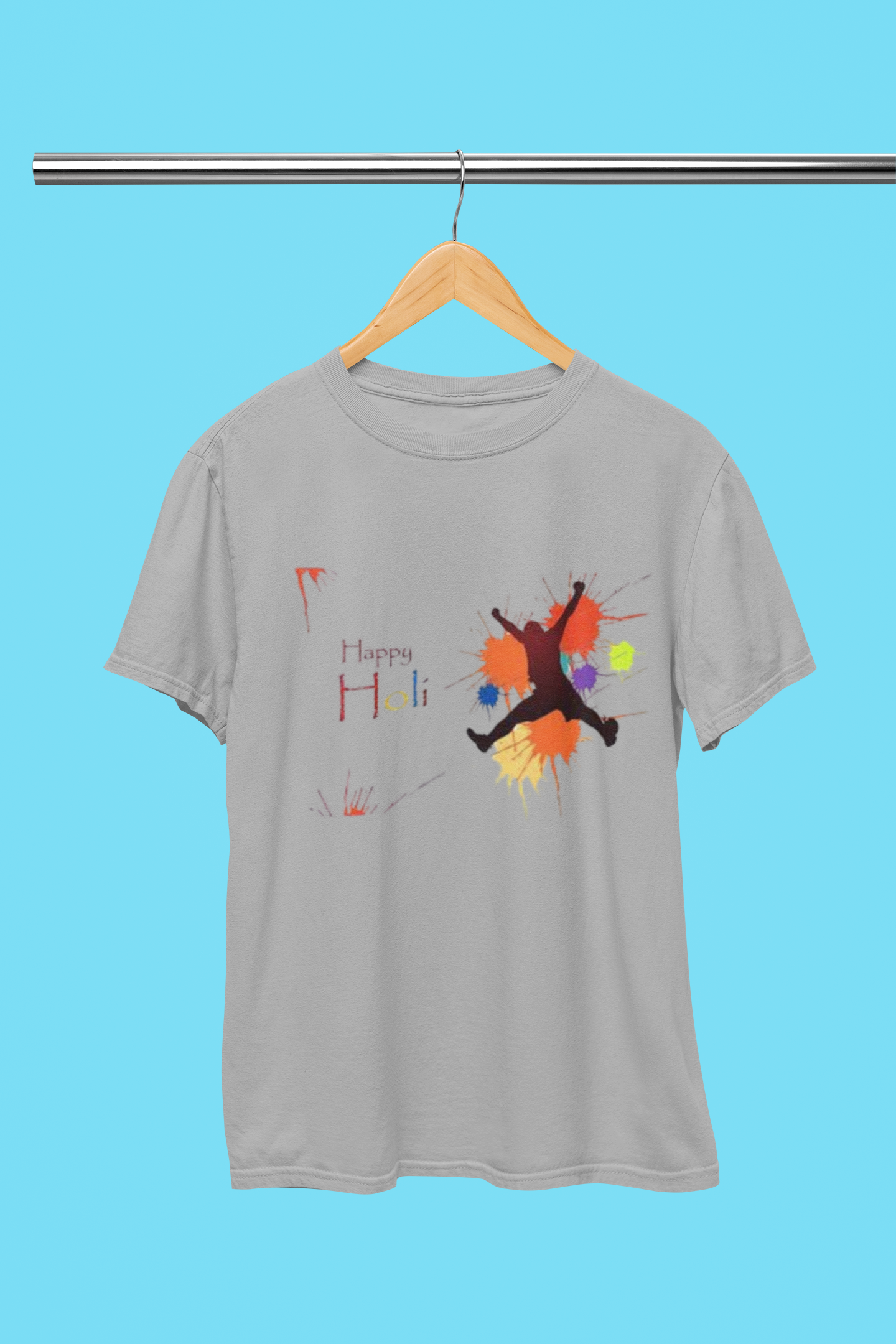 HOLI HAPPY MOMENTS T-SHIRT