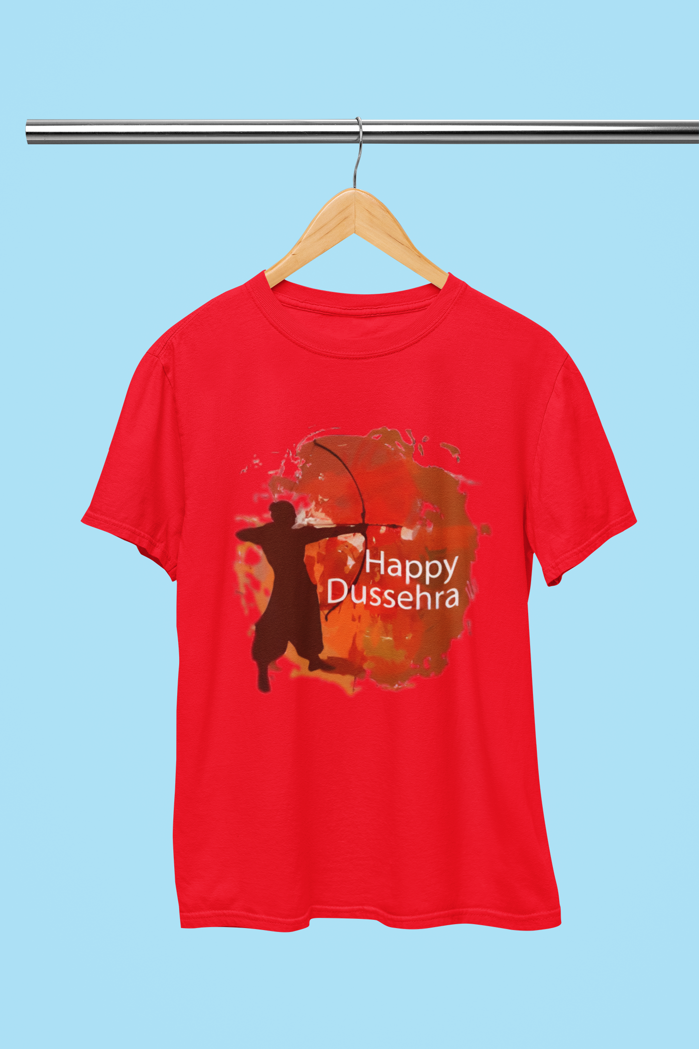 DUSSEHRA COLOR T-SHIRT