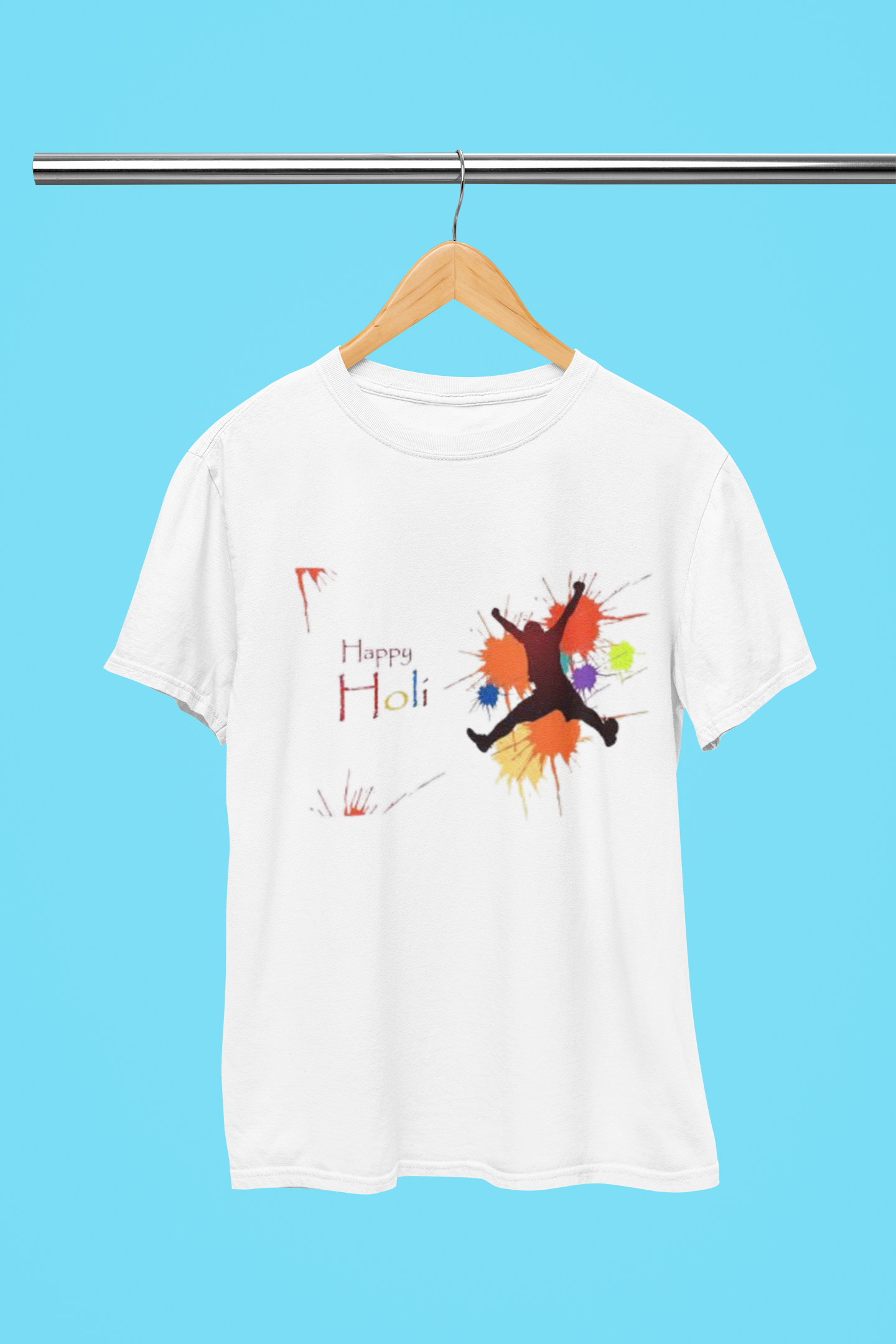 HOLI HAPPY MOMENTS T-SHIRT