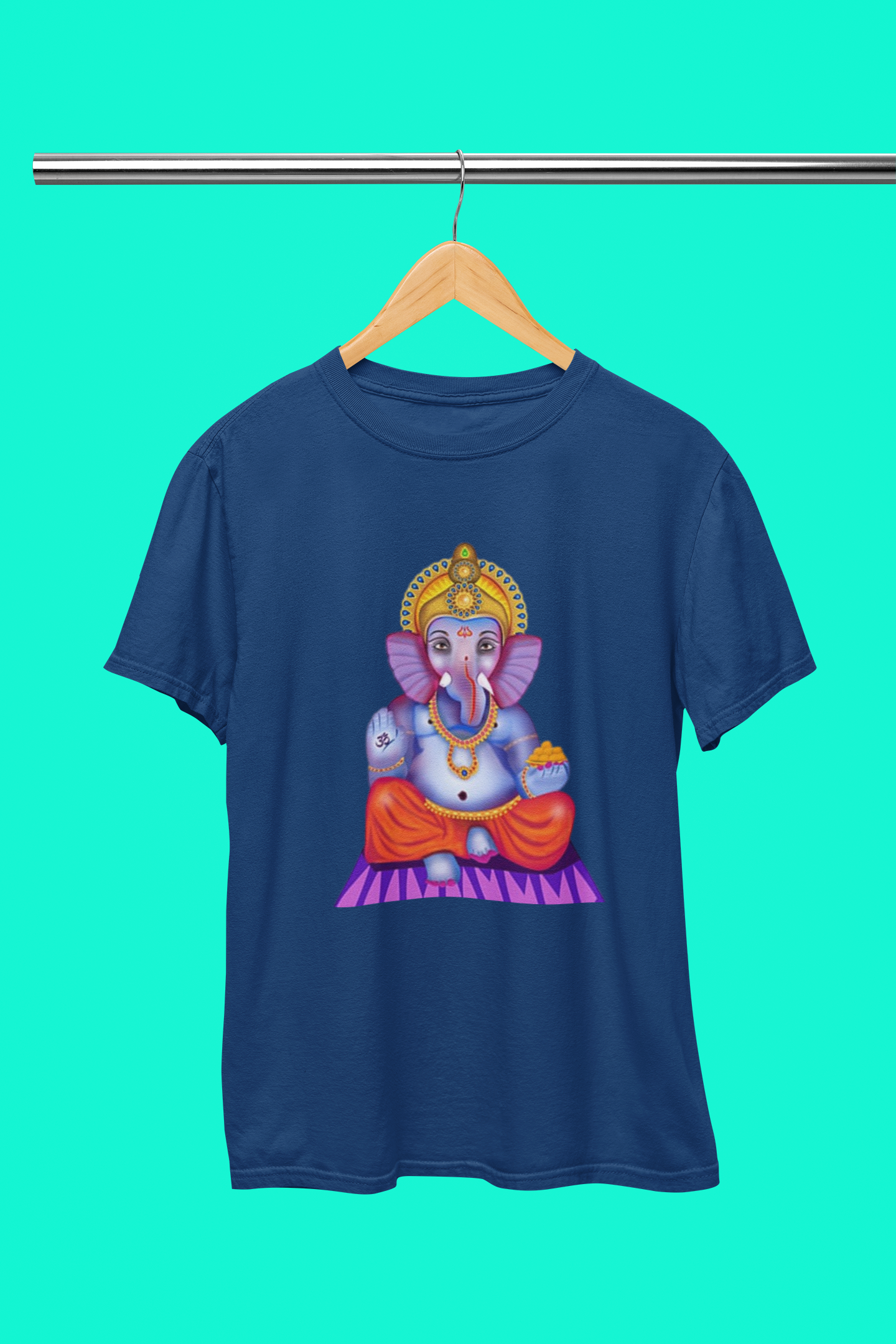 GANESH FULL IMAGE T SHIRT