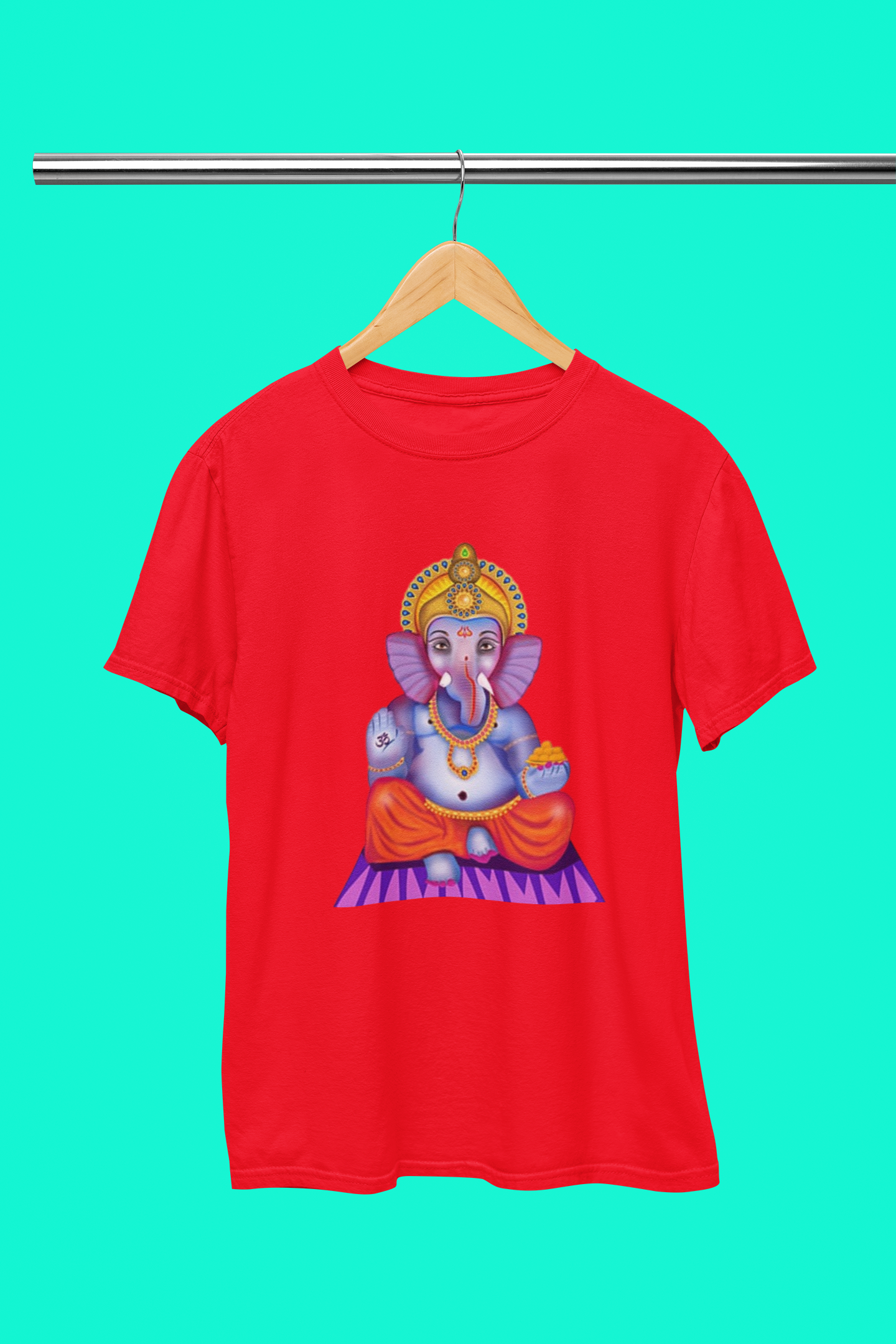 GANESH FULL IMAGE T SHIRT
