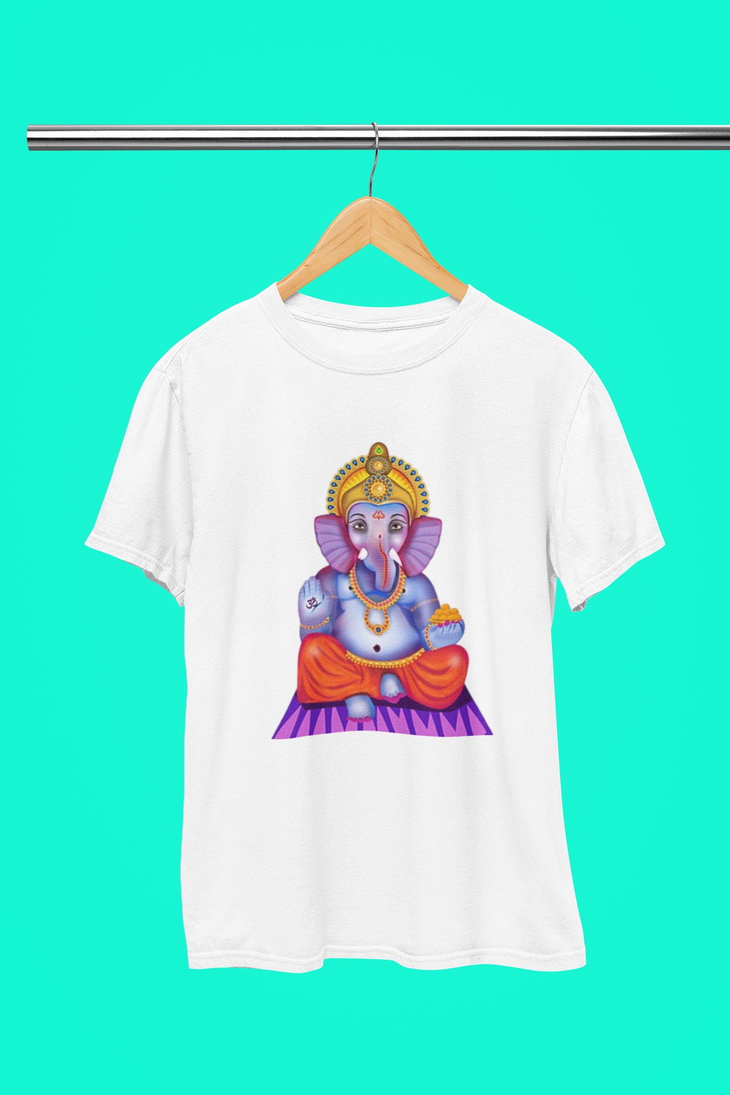 GANESH FULL IMAGE T SHIRT
