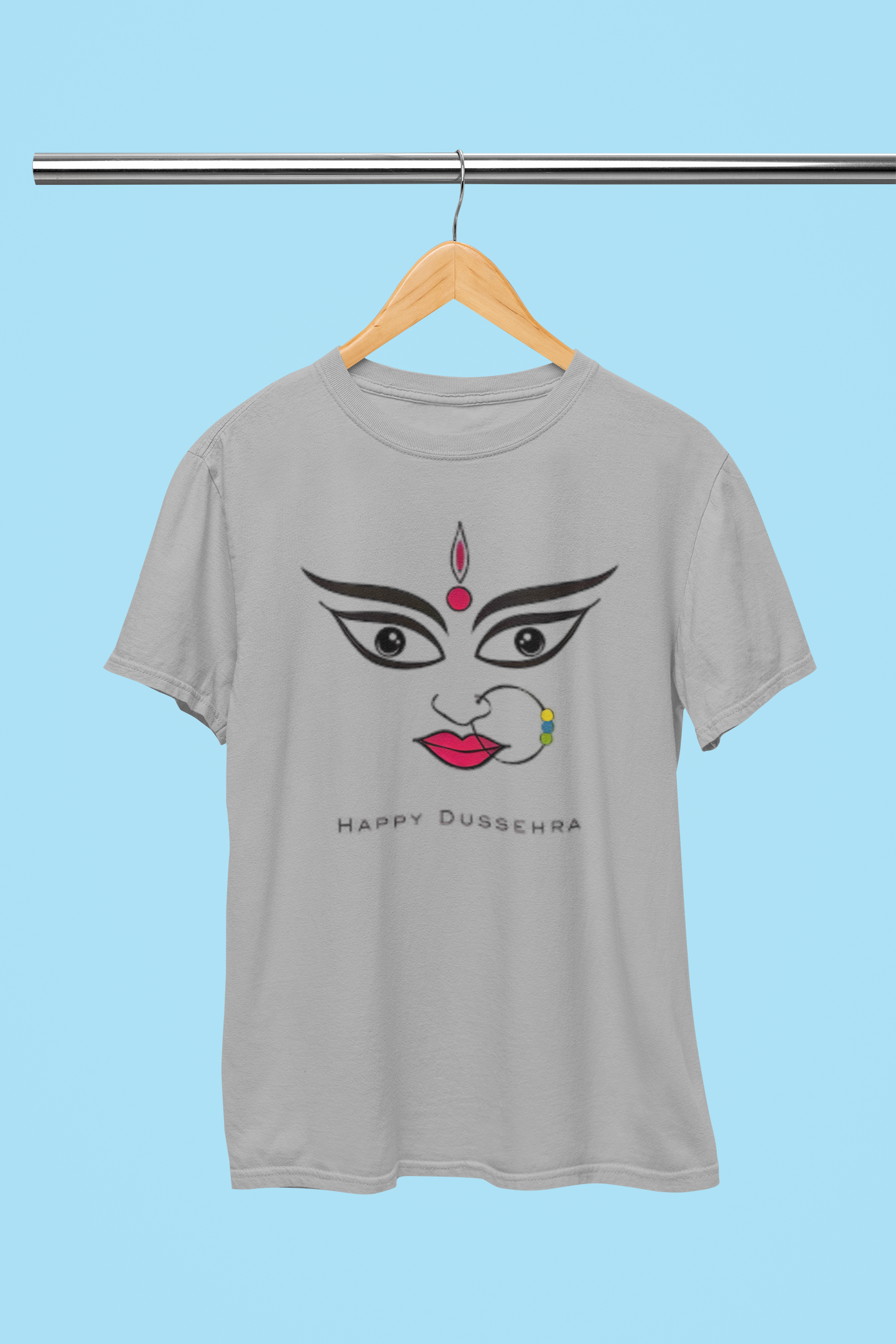 DURGA MATA FACE T-SHIRT
