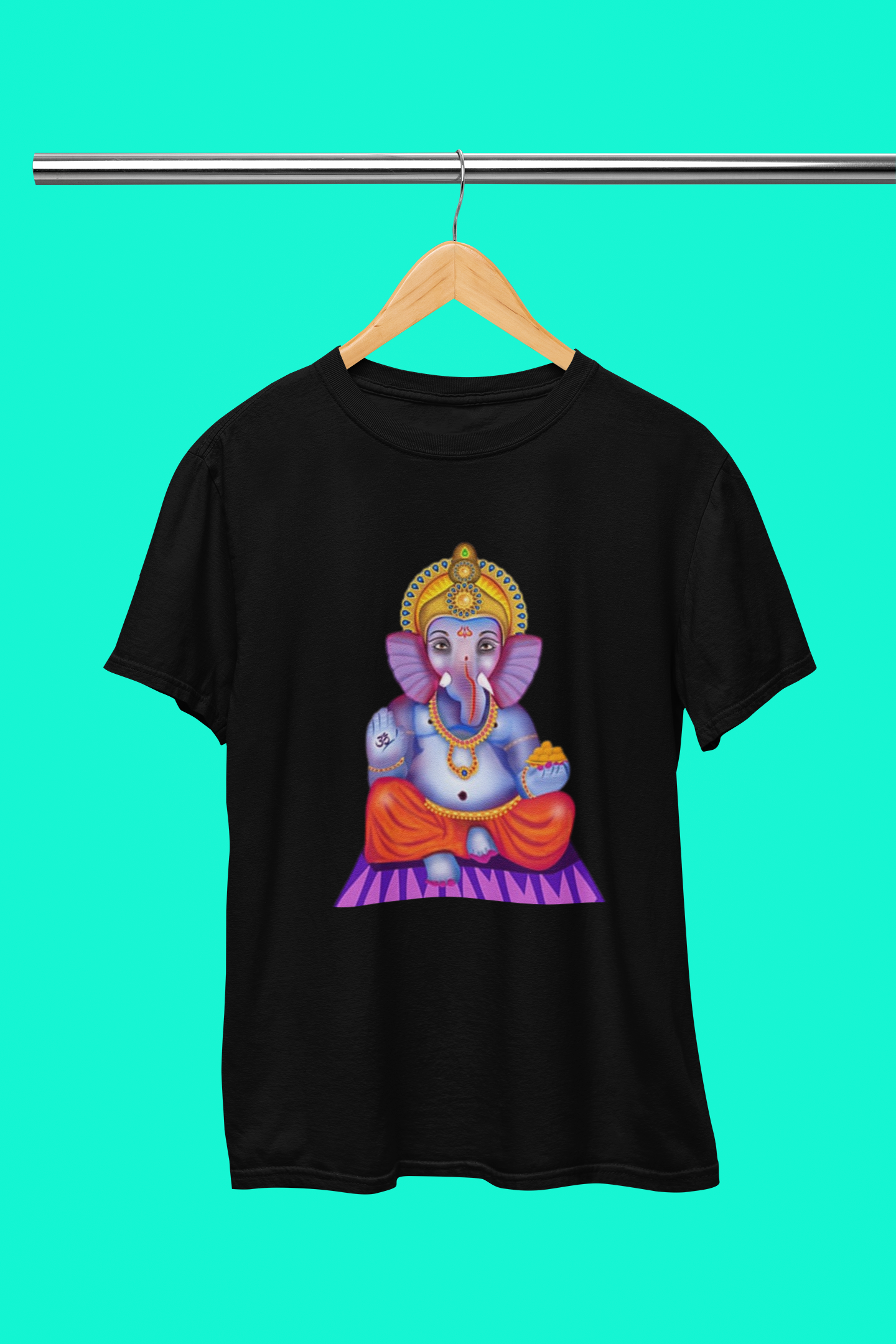 GANESH FULL IMAGE T SHIRT