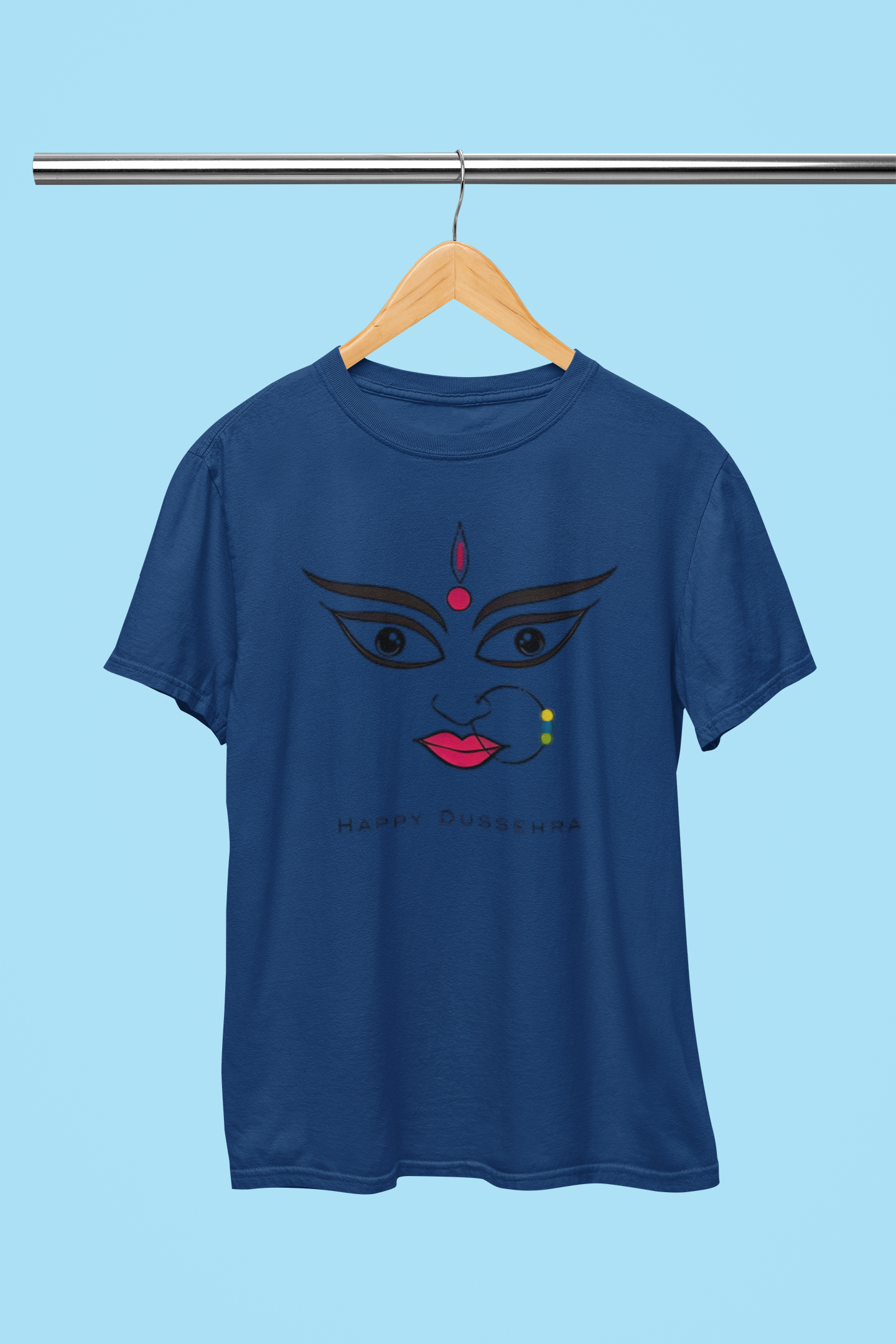 DURGA MATA FACE T-SHIRT