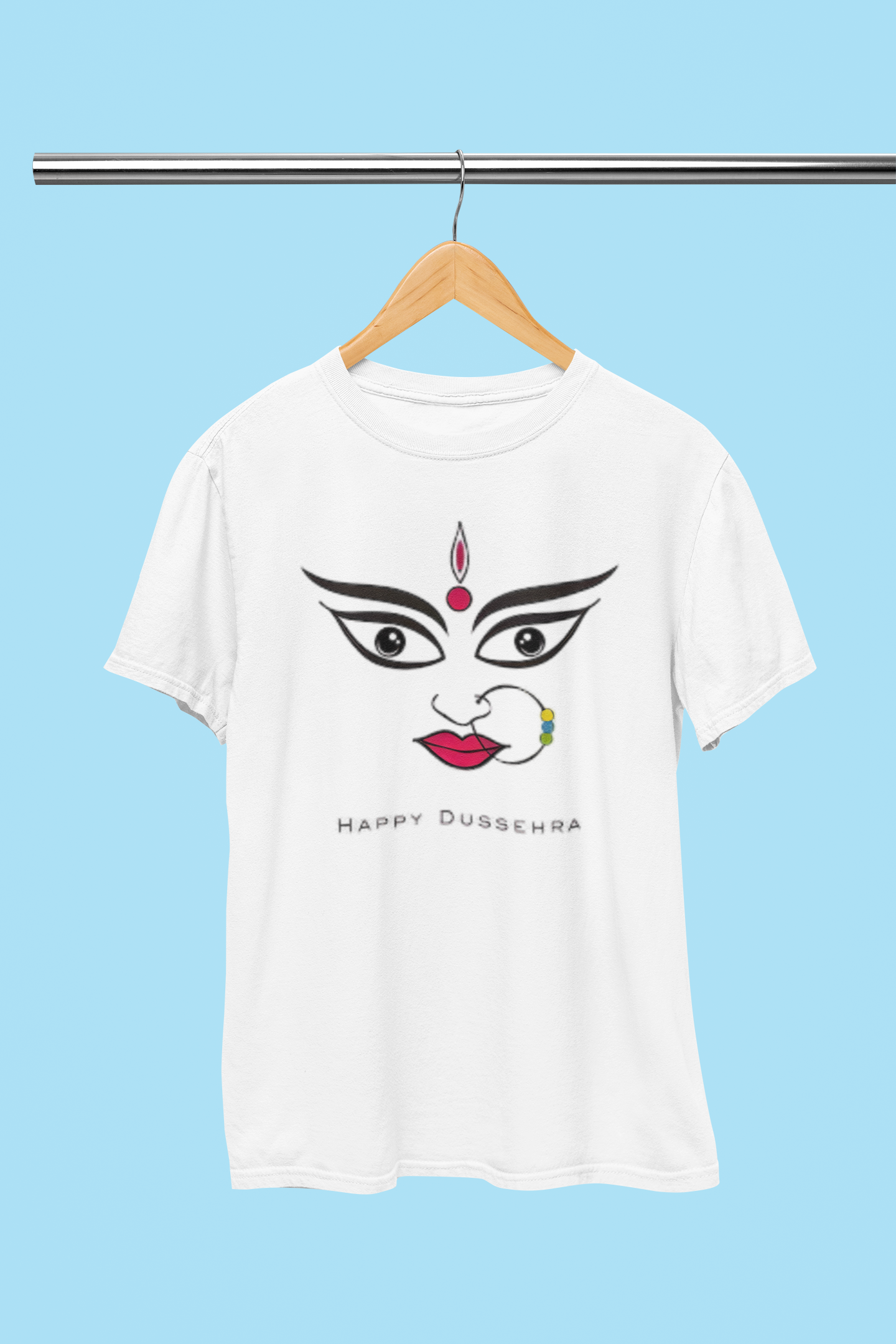 DURGA MATA FACE T-SHIRT