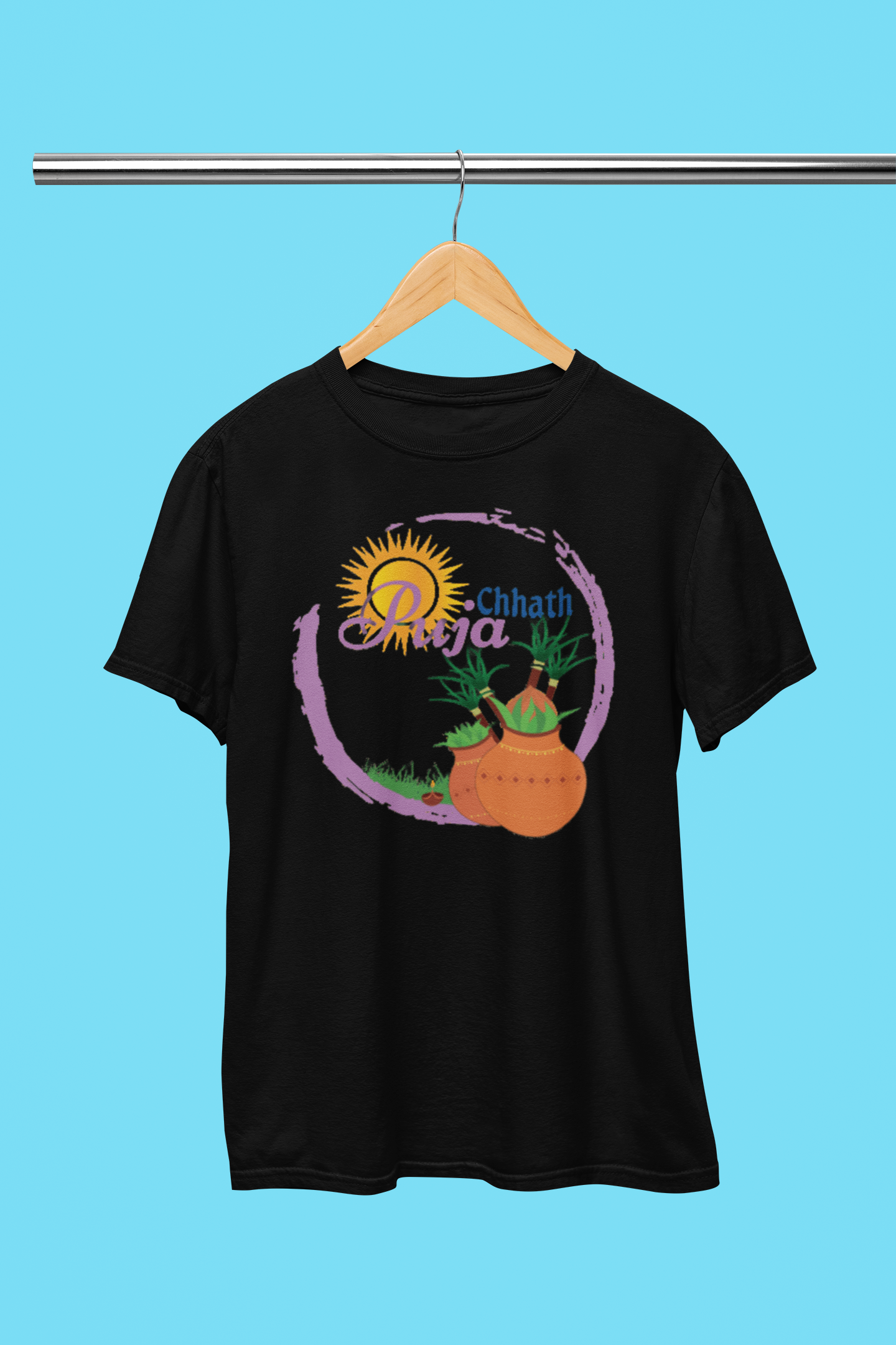 CHHATH PUJA BEAUTIFUL T-SHIRT
